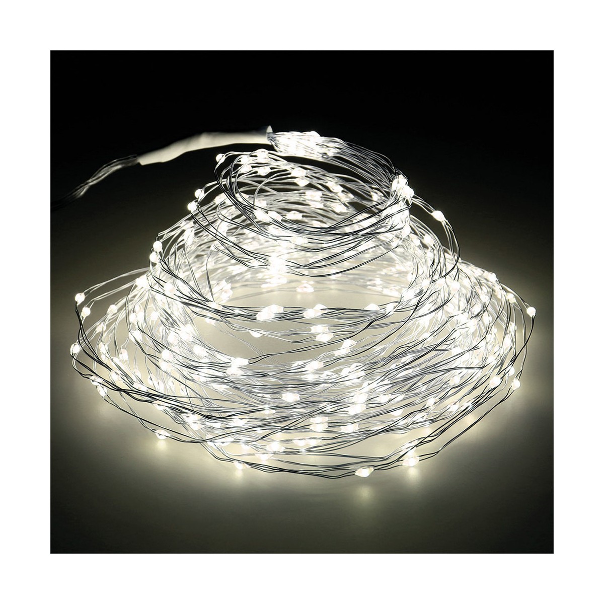 LED-krans Lumineo Vit - 5