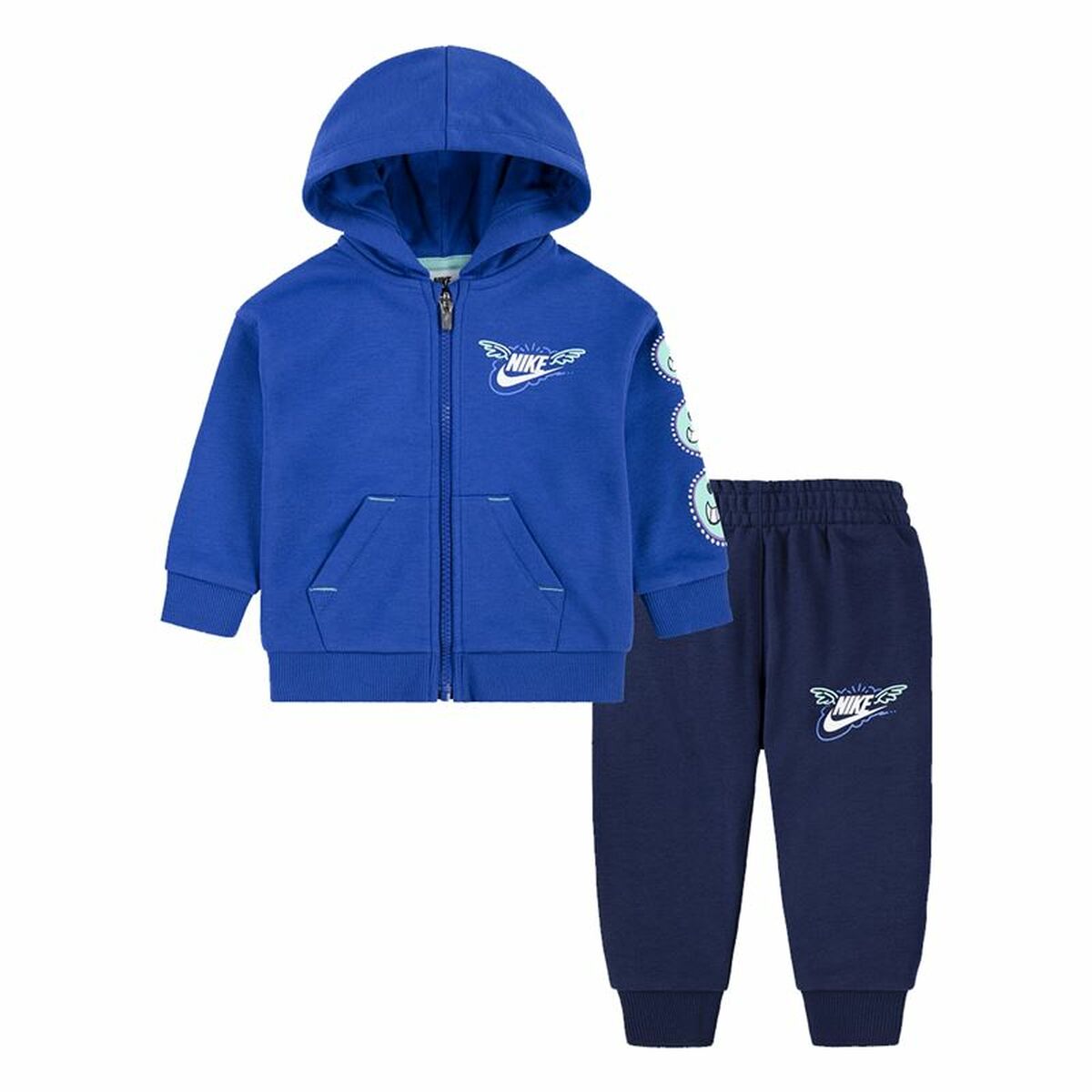 Träningskläder, Baby Nike Nsw Art Of Play Ft Fz Blå 2 Delar