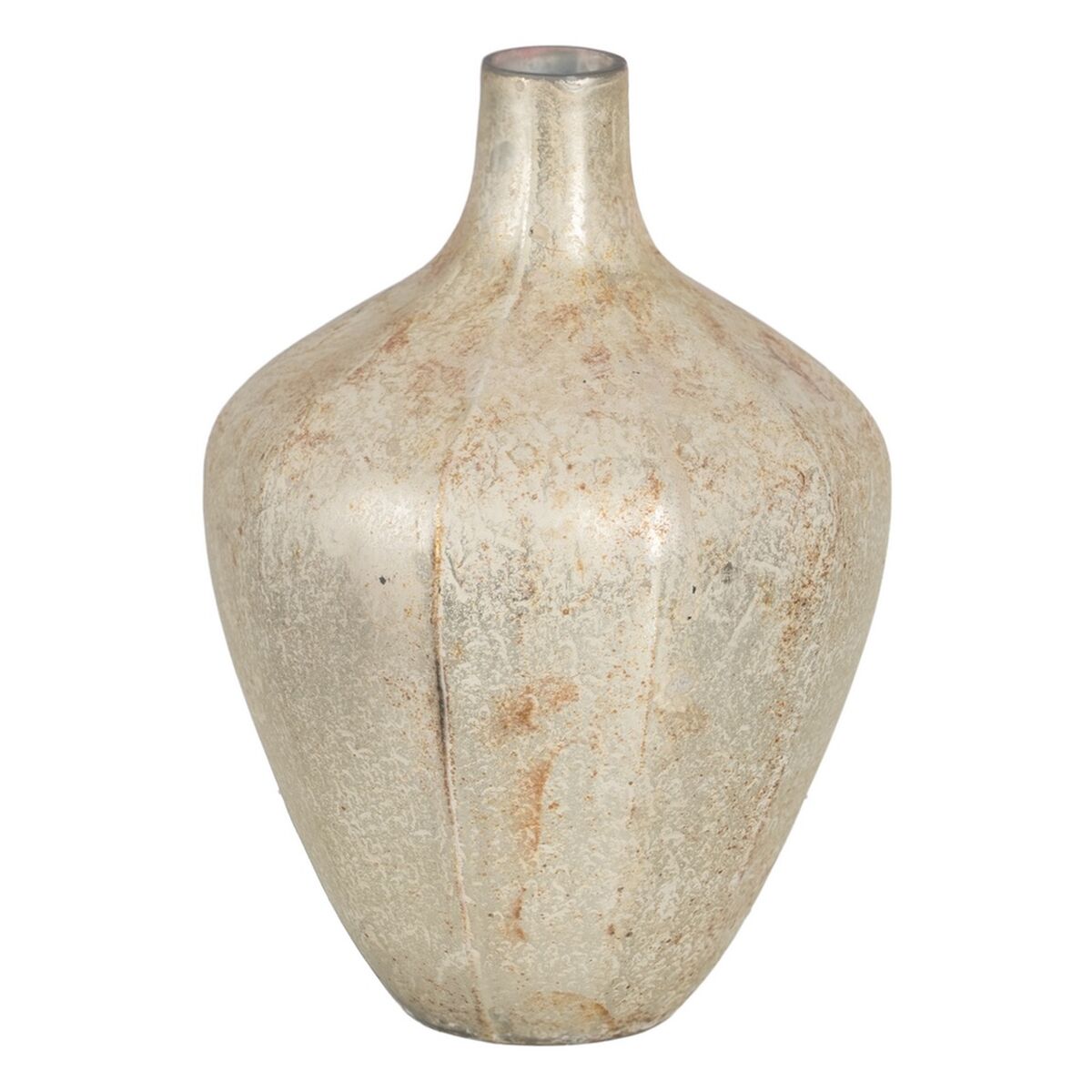 Vas Vit Glas 18 x 18 x 25 cm