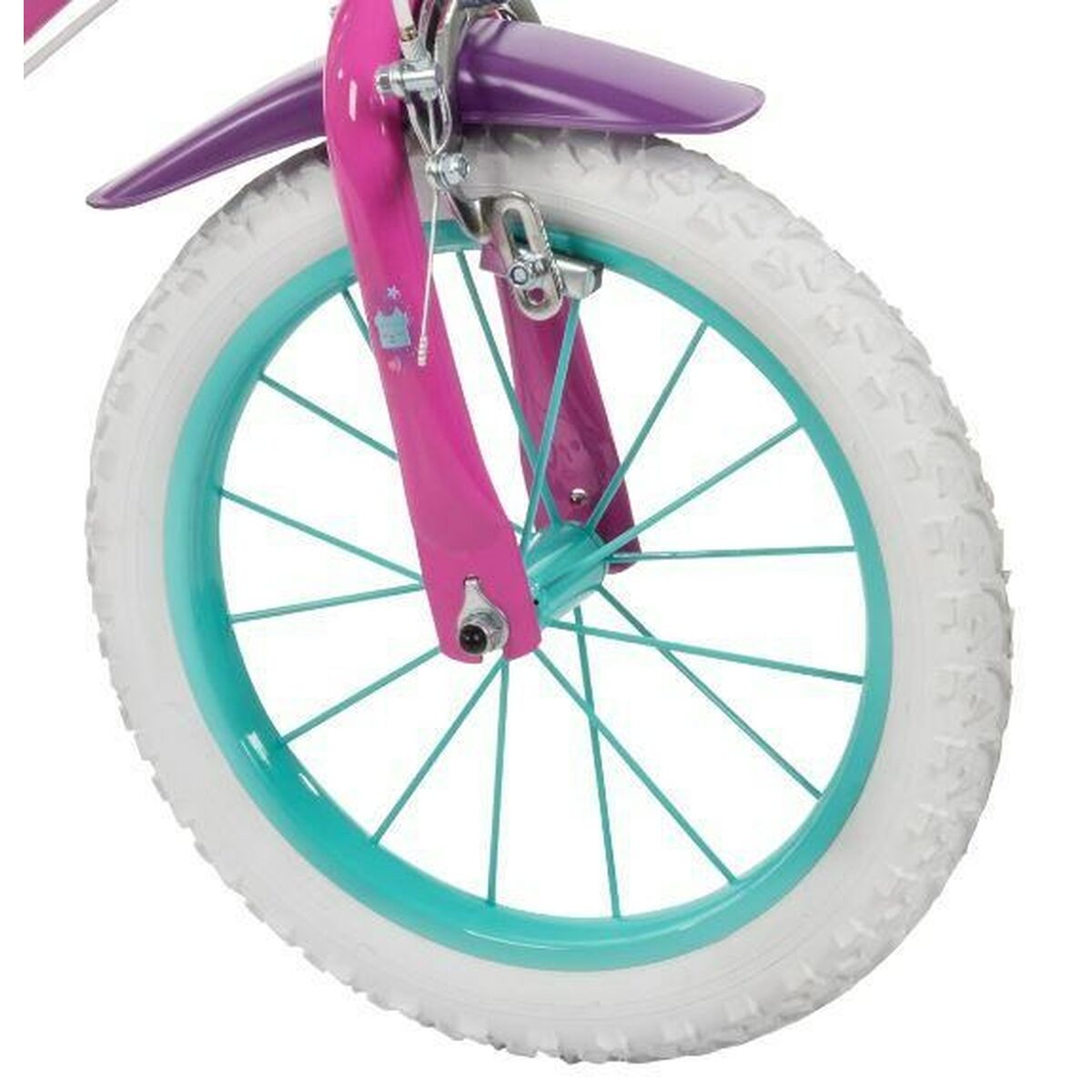 Barncykel Huffy 21973W Vit Rosa - 6