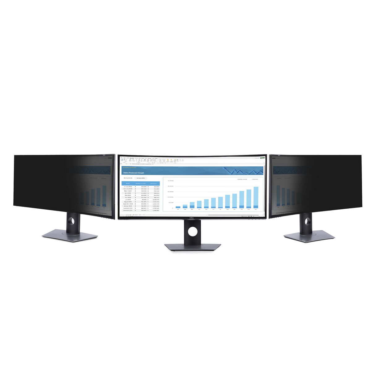 Laptopstöd Startech 34C29-PRIVACY-SCREEN - 3