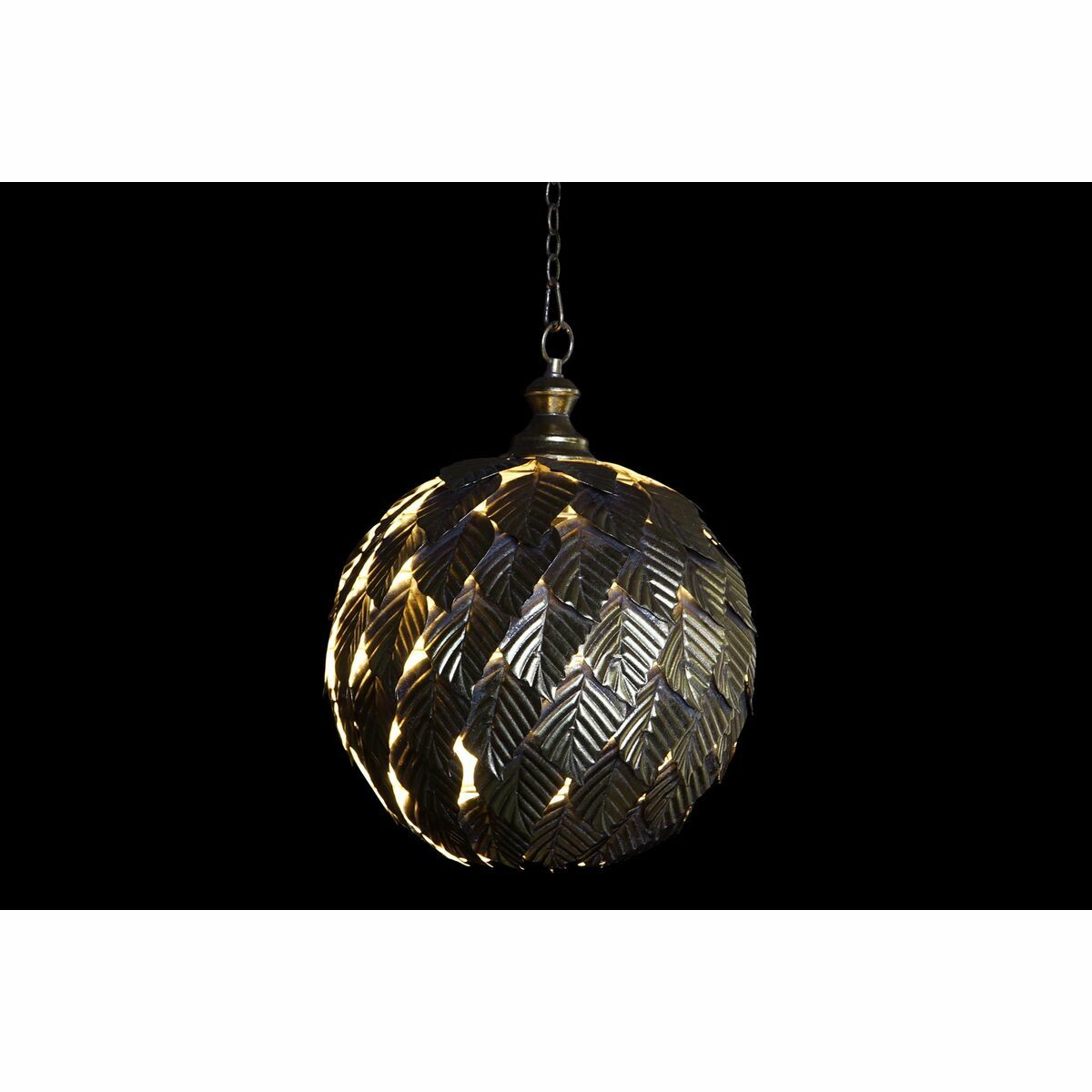 Taklampa DKD Home Decor Gyllene (Renoverade B) - 4