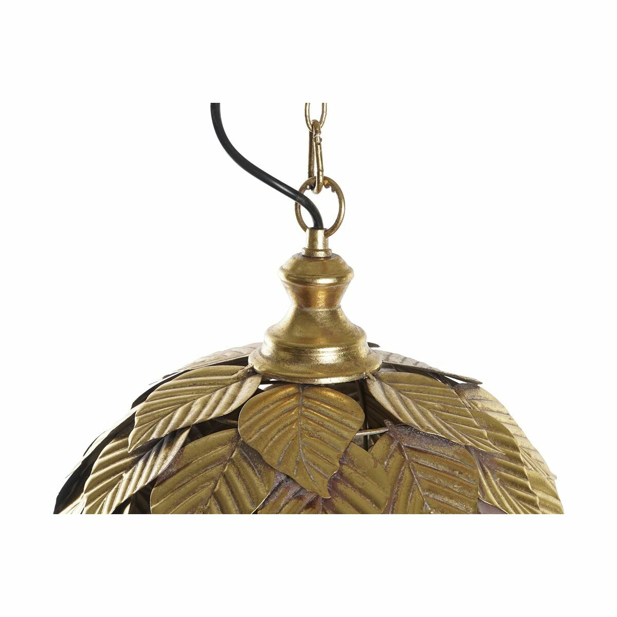 Taklampa DKD Home Decor Gyllene (Renoverade B) - 2