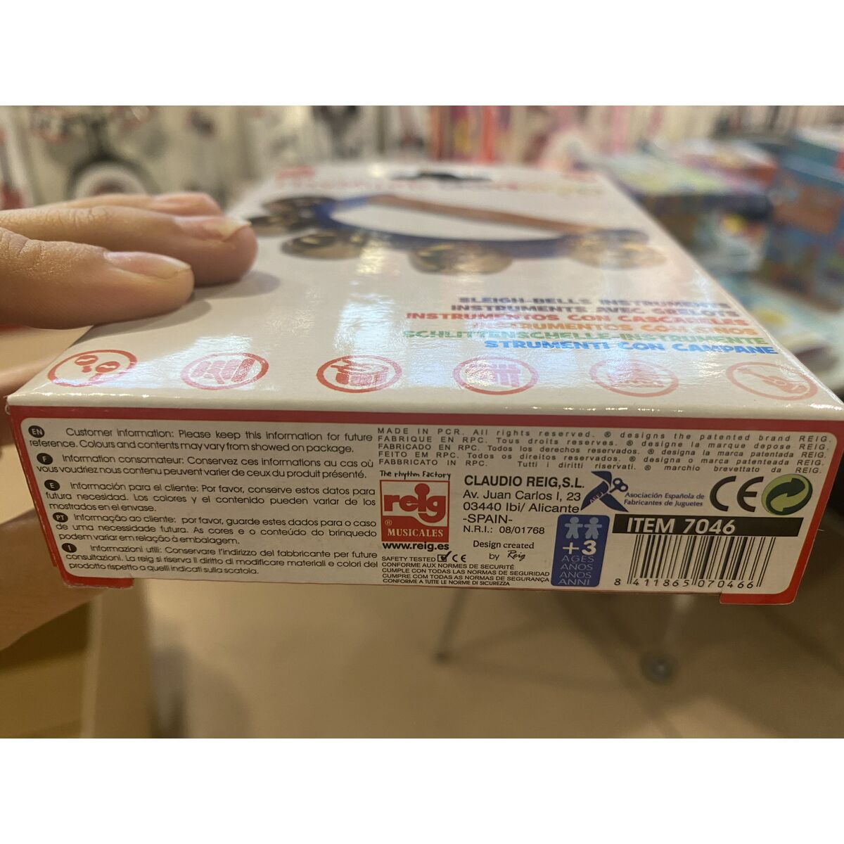Musikalisk Leksak Reig Skallra Plast - 10