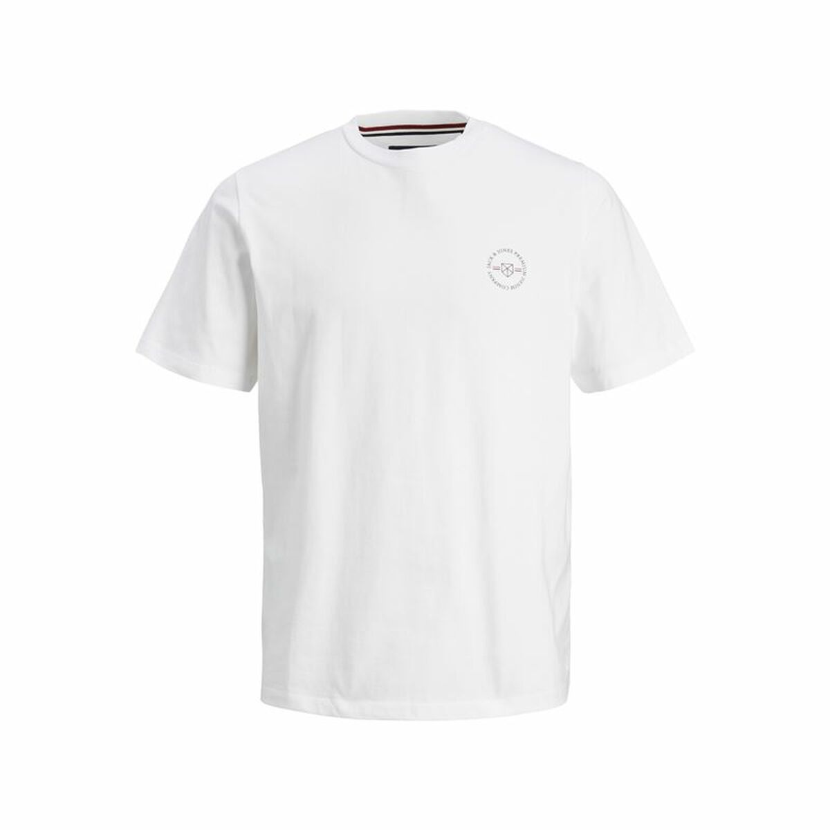 T-shirt med kortärm Herr Jack & Jones lushield Vit Män