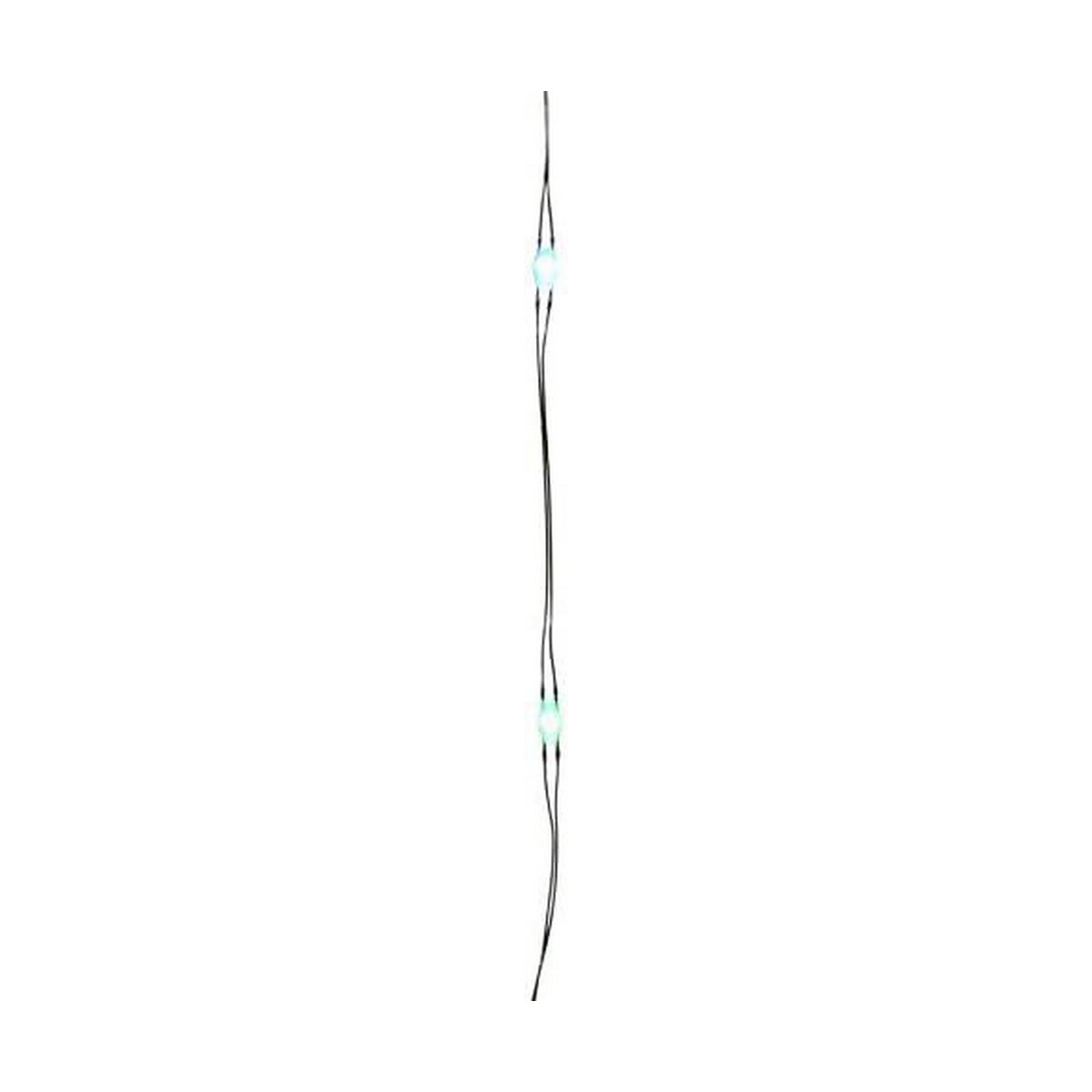 LED-krans Lumineo Multicolour Silvrig - 2