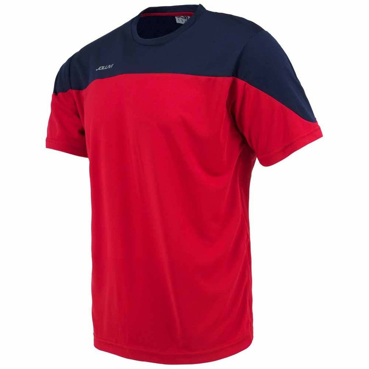 T-shirt med kortärm Herr Joluvi Röd Marinblå