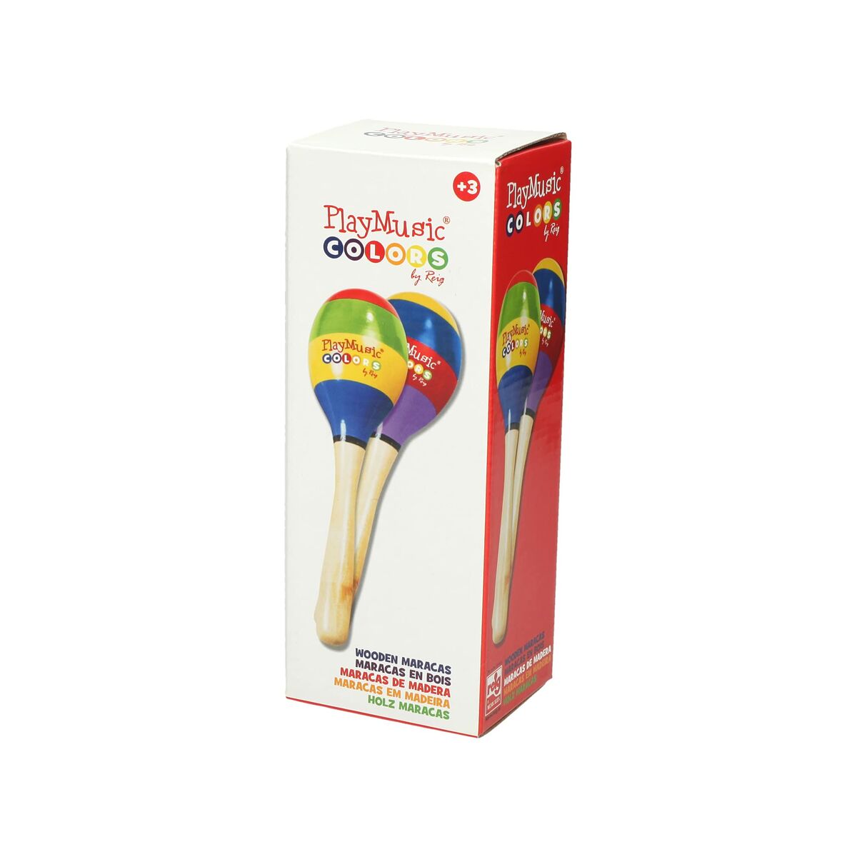 Maracas Reig Multicolour Trä Plast 20 cm - 10