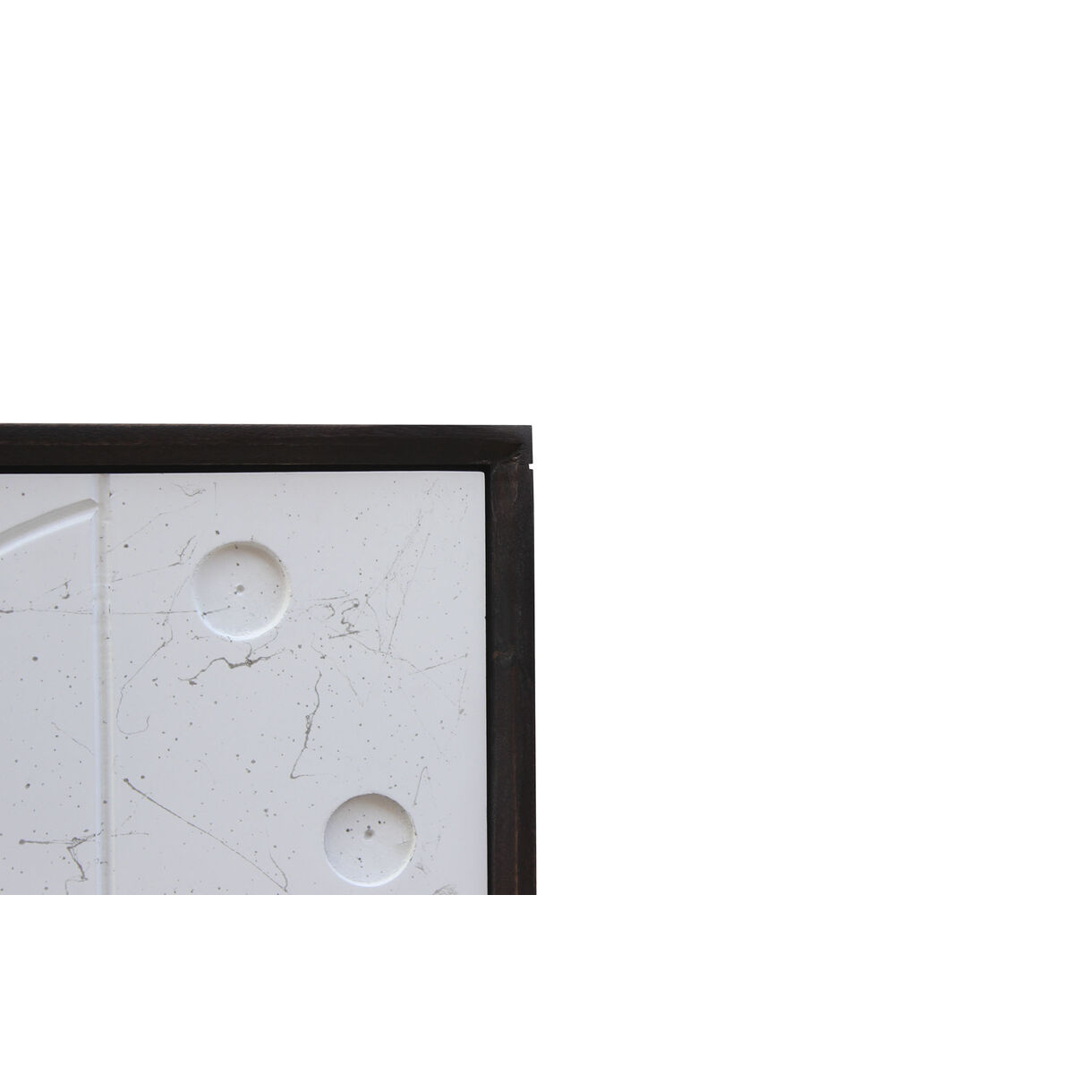 Skänk DKD Home Decor Vit Brun Metall Mangoträ 90 x 43 x 80 cm 90 x 43 x 82 cm - 2