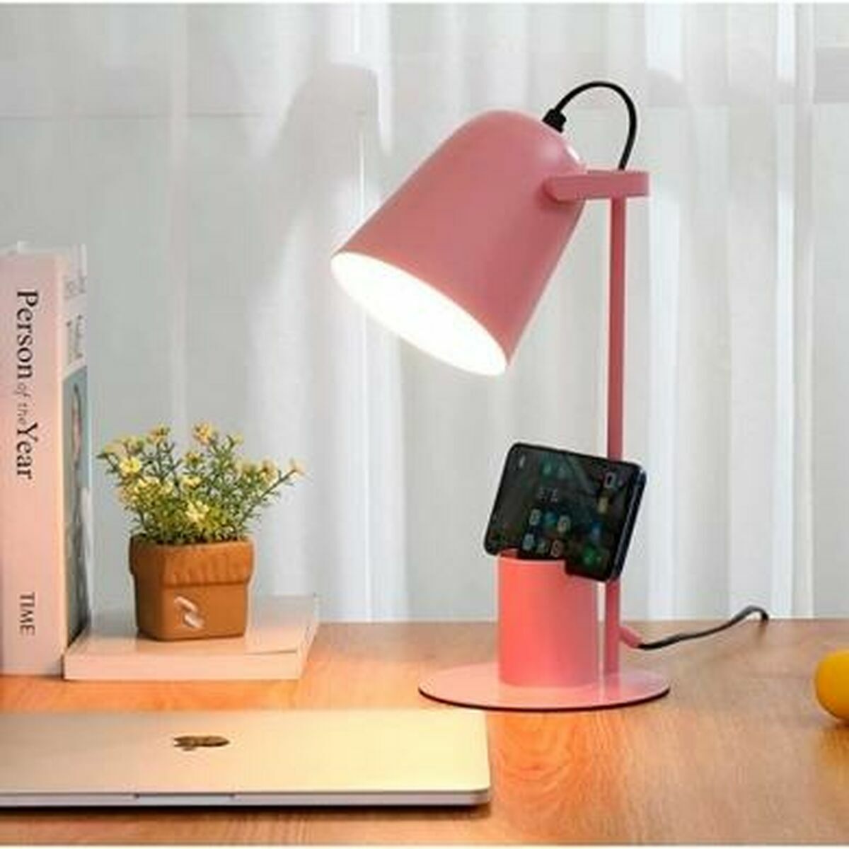 Skrivbordslampa iTotal Rosa (Renoverade A)