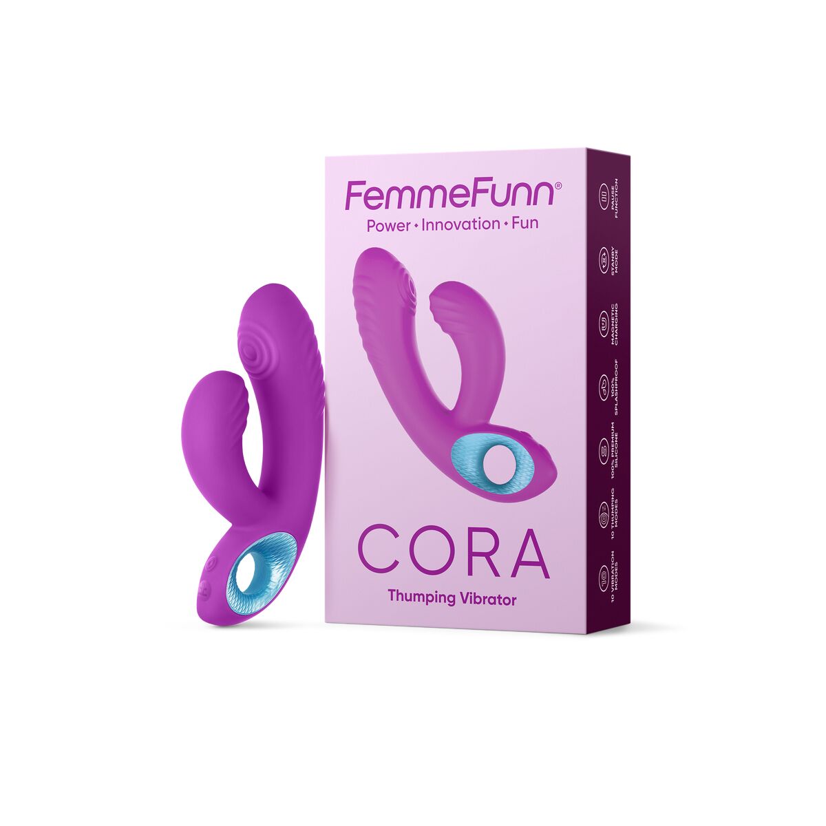 G-spotvibrator FemmeFunn Cora Purpur - 6