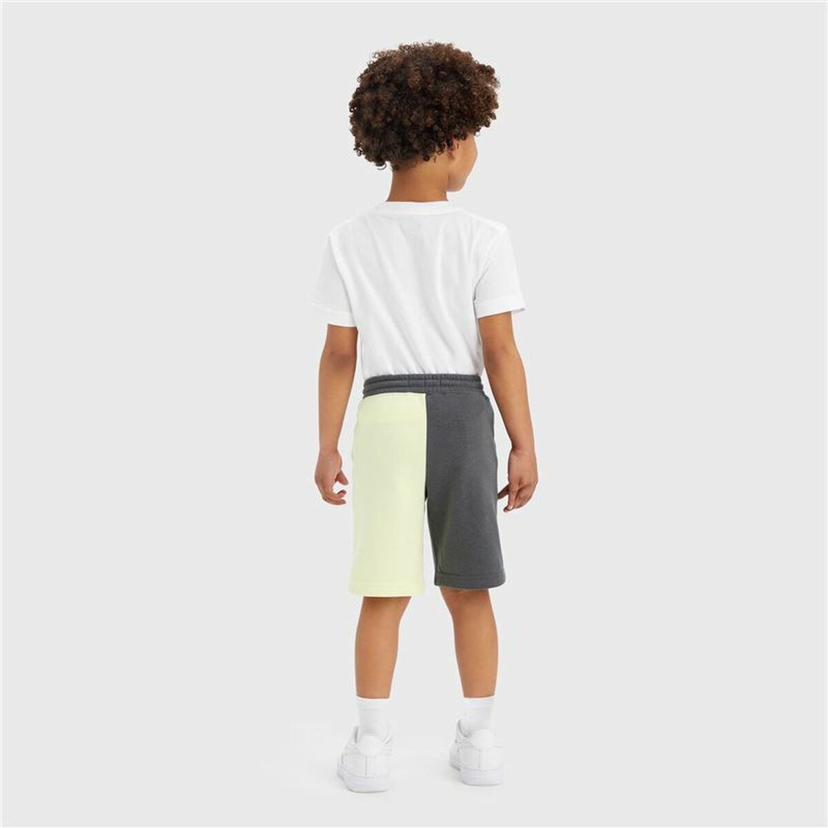 Sportshorts för barn Levi's French Terr 63392 Dvobarvna Svart - 4