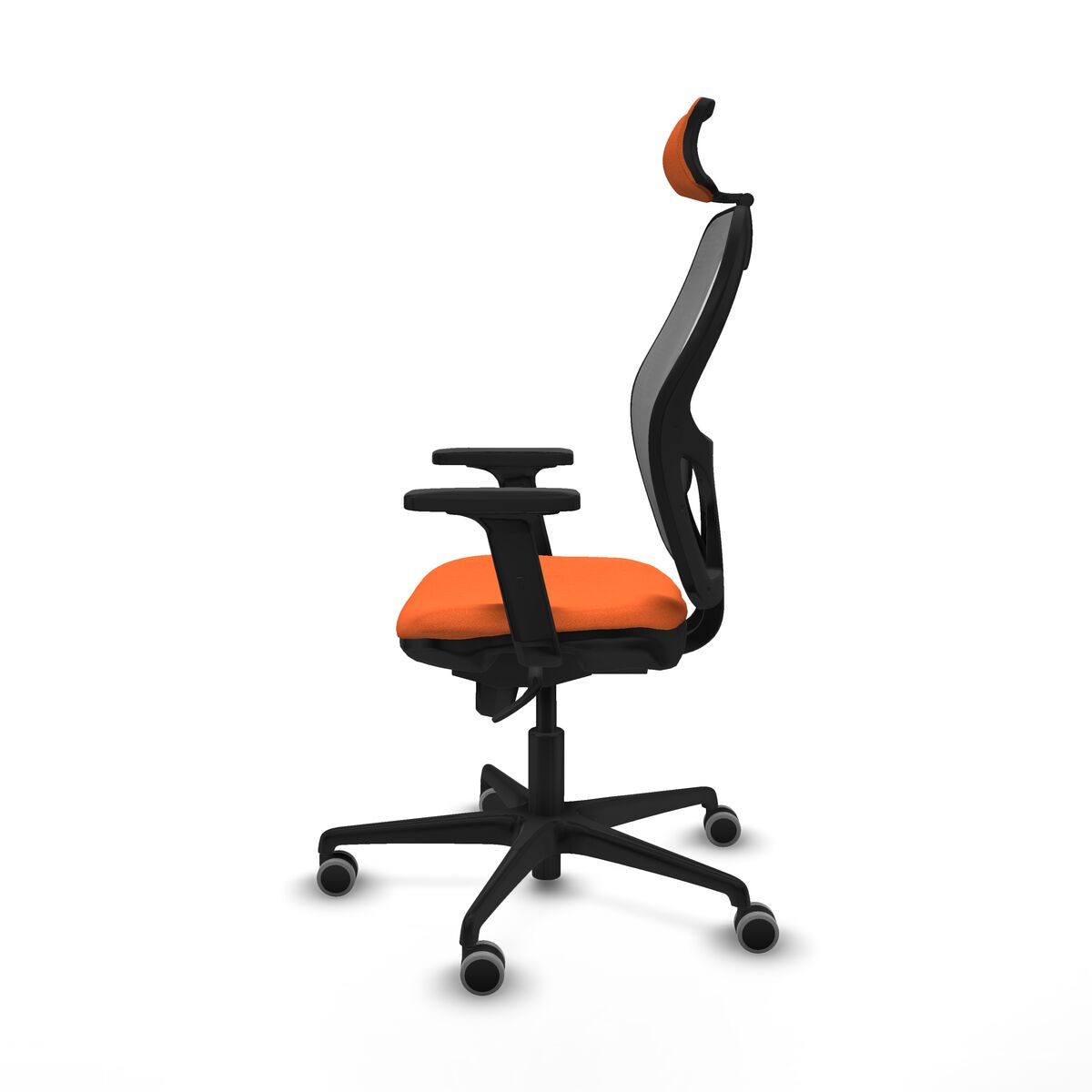 Kontorsstol med nackstöd Jorquera Piqueras y Crespo 2D036G2 Orange - 3