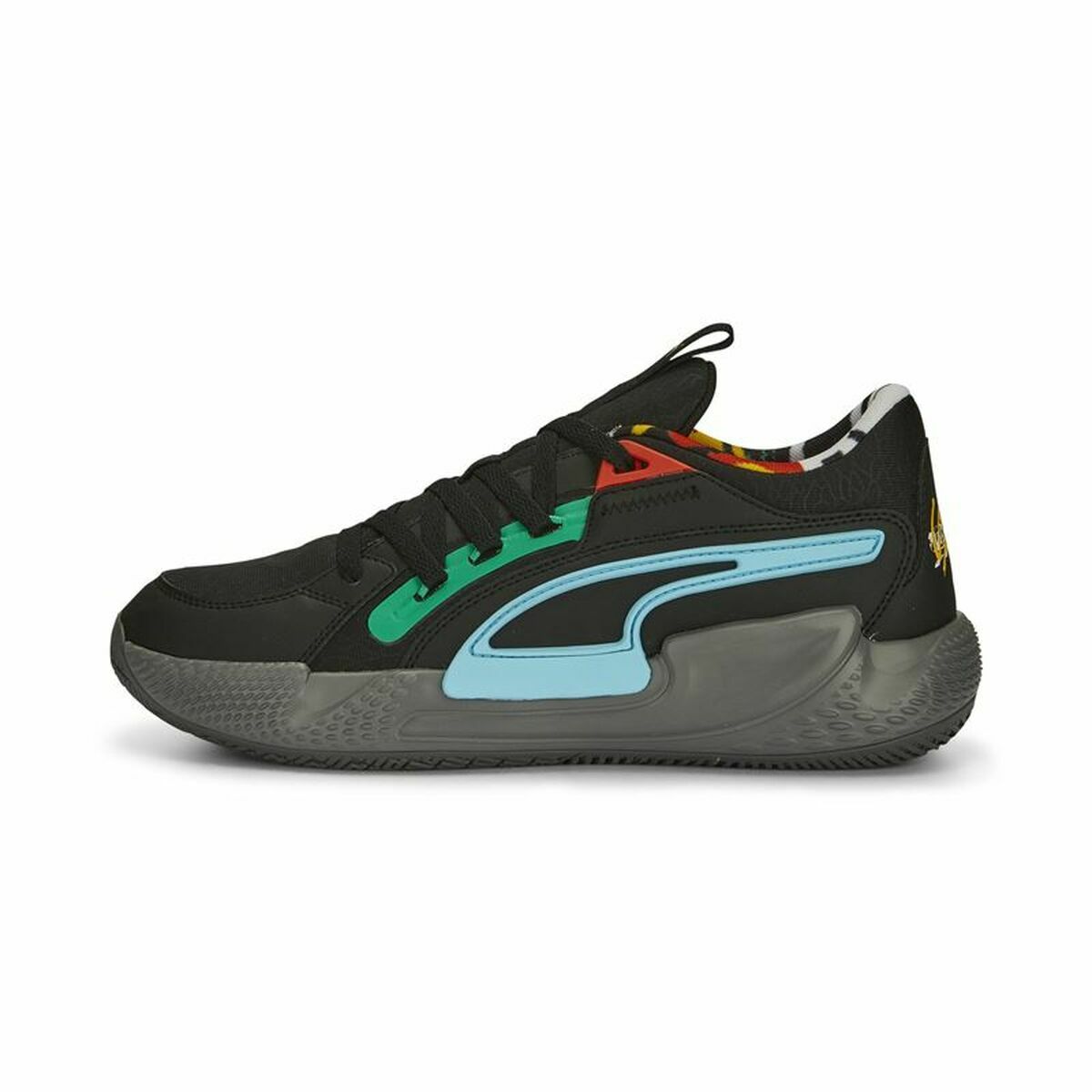 Basketskor, Vuxen Puma Court Rider Chaos Svart - 7