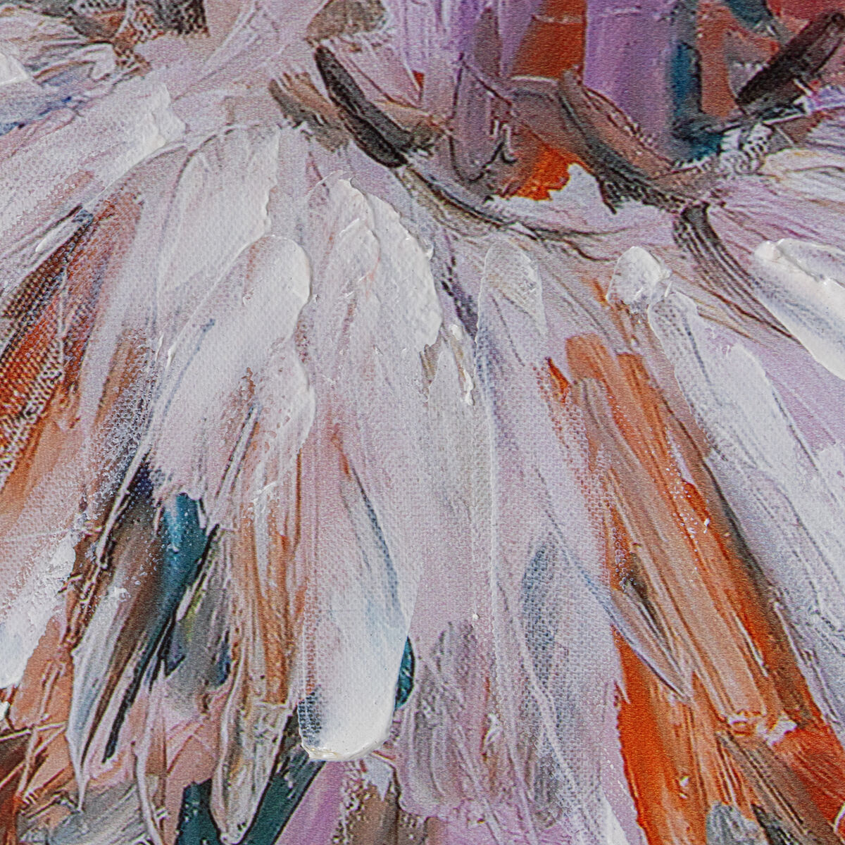 Kanvas Alexandra House Living Trä 80 x 120 x 3 cm Ballerina - 3