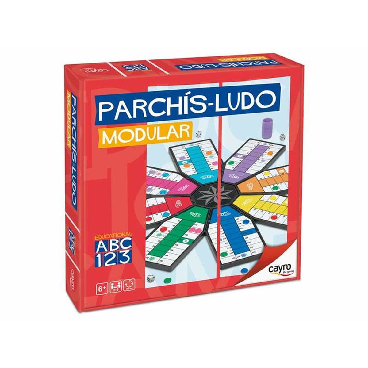 Parchis Cayro 8 Spelare