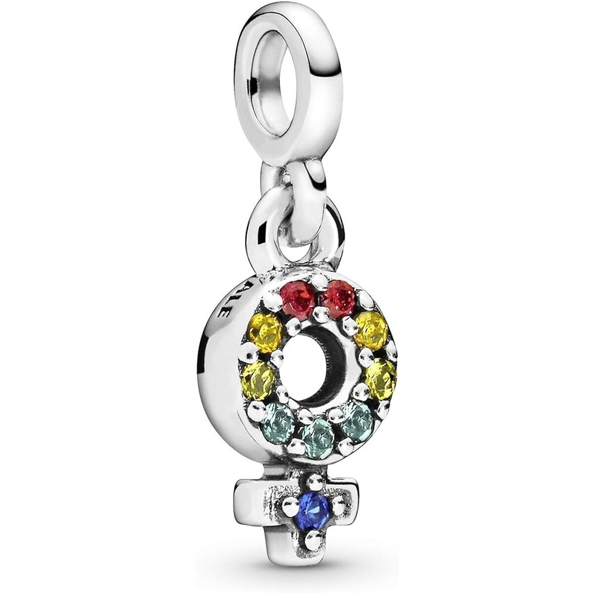 Dam: Berlockarmband Pandora WOMEN PRIDE MINI DANGLE