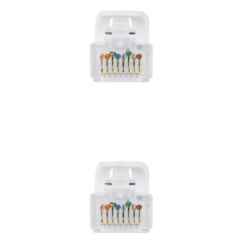 Nätkabel UTP Styv Kategori 6 NANOCABLE 10.20.1803-W LSZH (3 m) Vit - 5