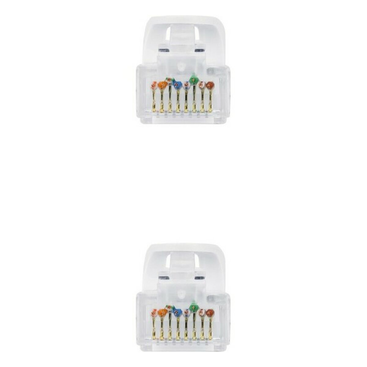 Nätkabel UTP Styv Kategori 6 NANOCABLE 10.20.1803-W LSZH (3 m) Vit - 11