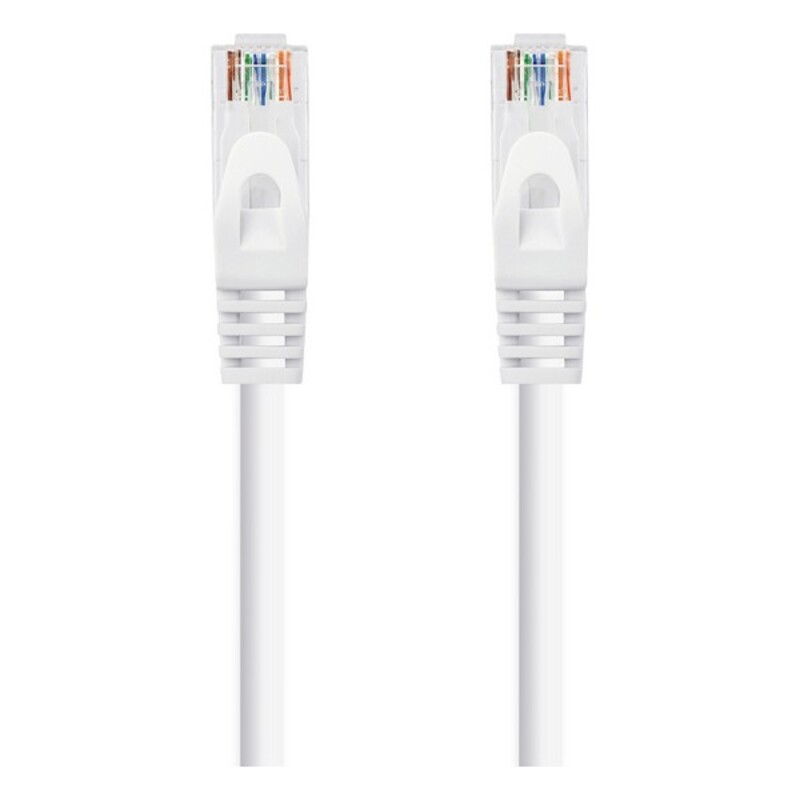 Nätkabel UTP Styv Kategori 6 NANOCABLE 10.20.1803-W LSZH (3 m) Vit - 6