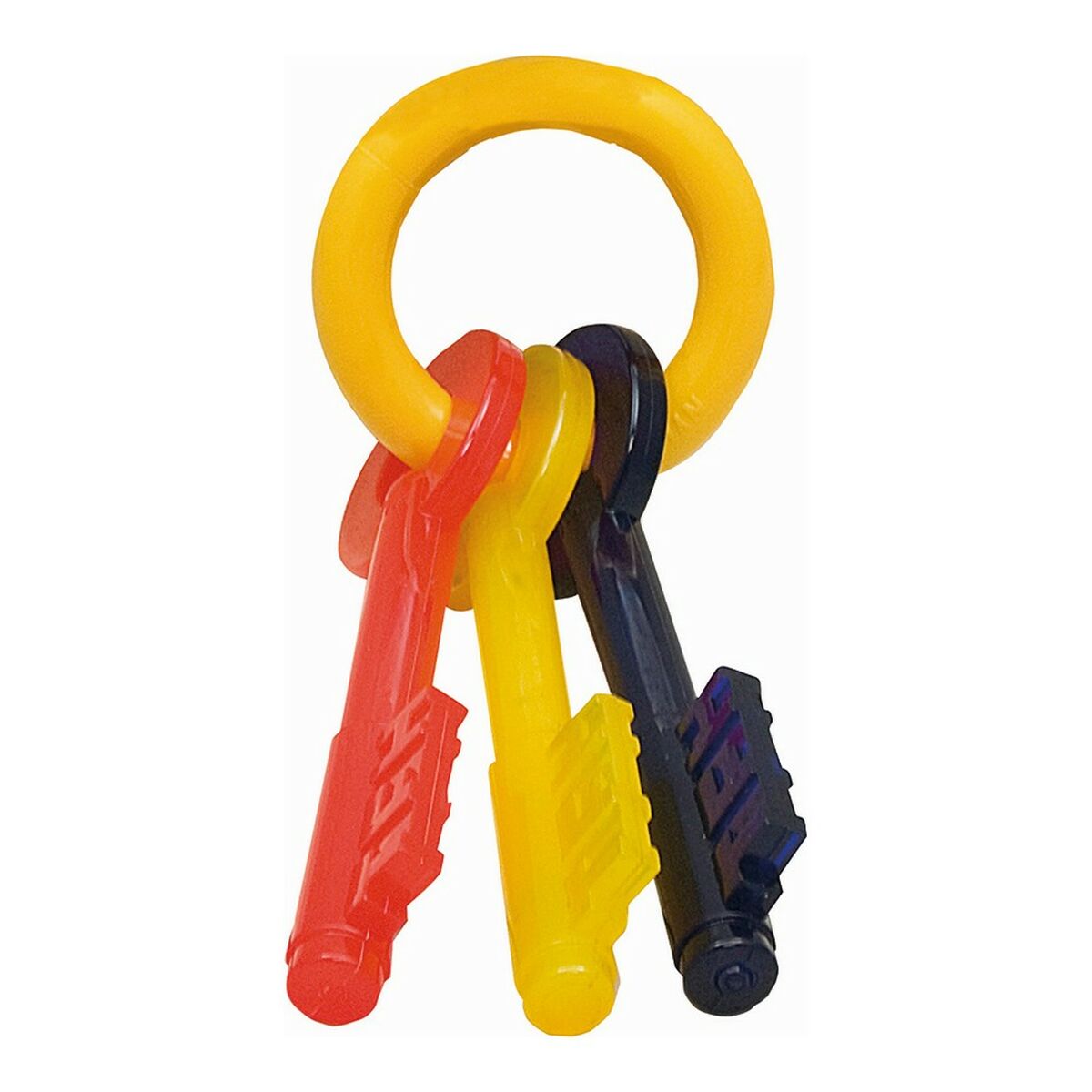Tuggleksak för hundar Nylabone Nycklar Bacon Storlek L Nylon Termoplast Valpar - 5