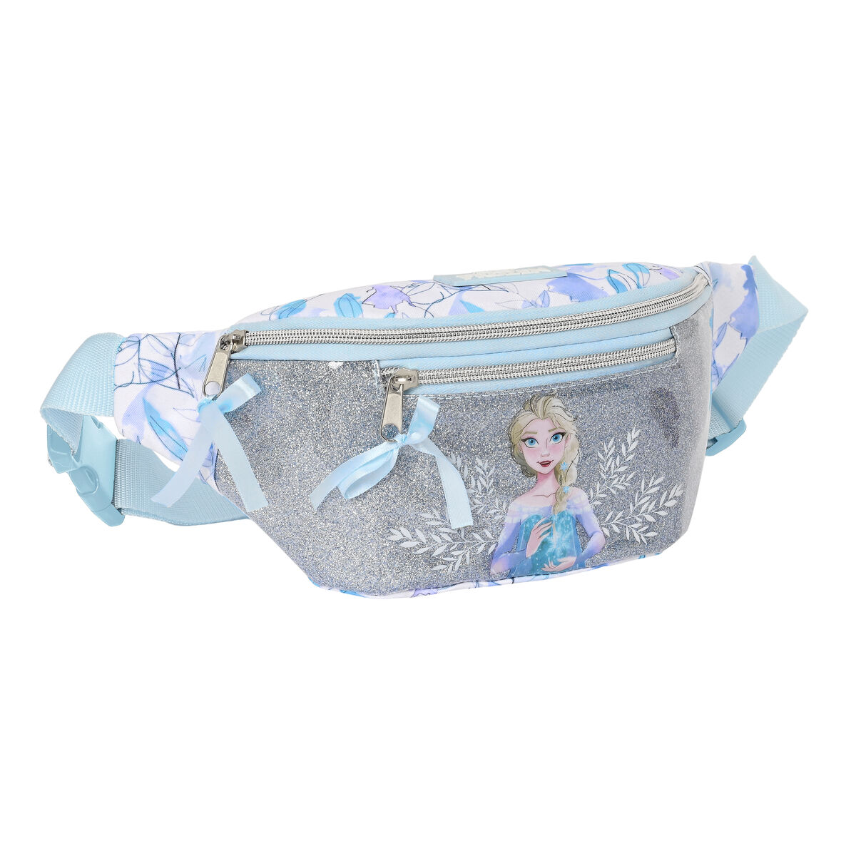 Midjeväska Frozen Memories Blå Vit Silvrig 23 x 12 x 9 cm