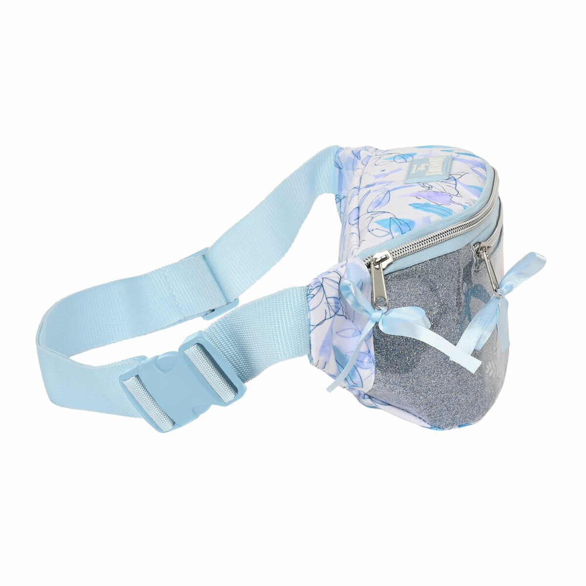 Midjeväska Frozen Memories Blå Vit Silvrig 23 x 12 x 9 cm - 3