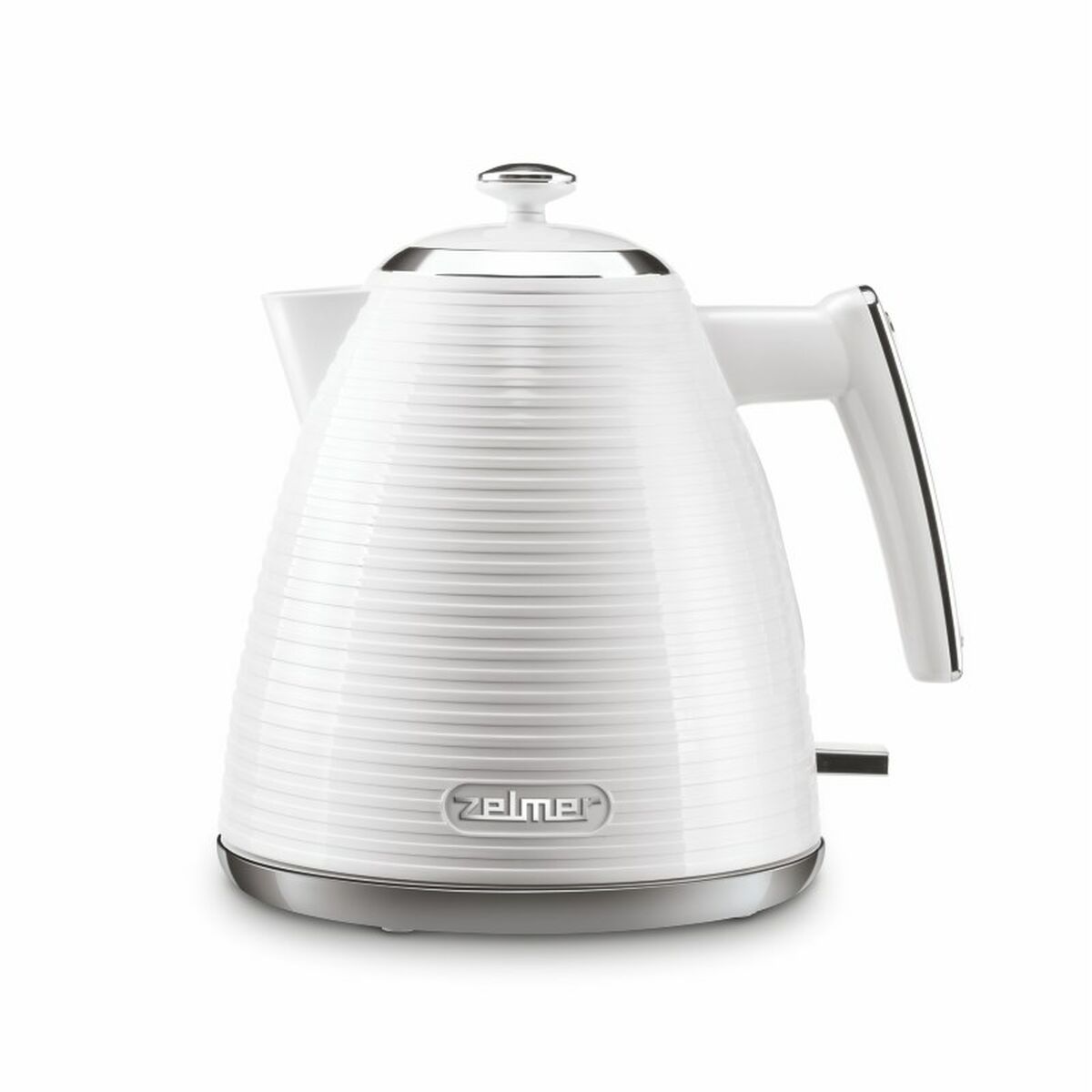 Vattenkokare Zelmer ZCK7650 Vit Silvrig Rostfritt stål Plast 2200 W 1,7 L - 2