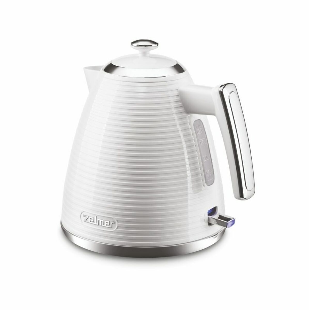 Vattenkokare Zelmer ZCK7650 Vit Silvrig Rostfritt stål Plast 2200 W 1,7 L
