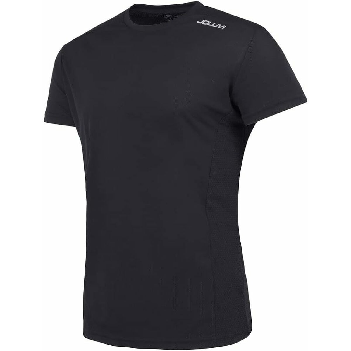 T-shirt med kortärm Herr Joluvi Svart - 2