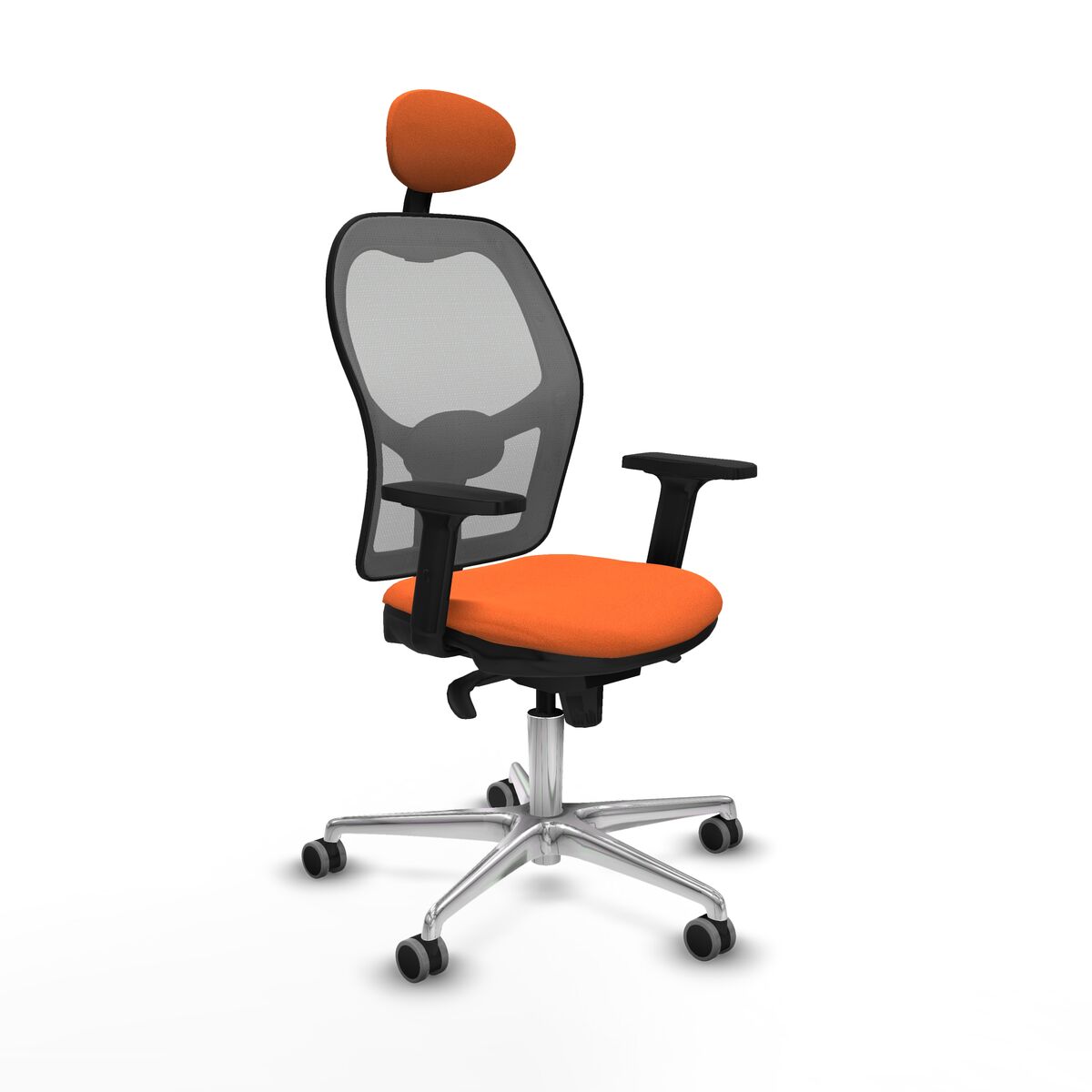 Kontorsstol med nackstöd Jorquera Piqueras y Crespo 2D086G1 Orange