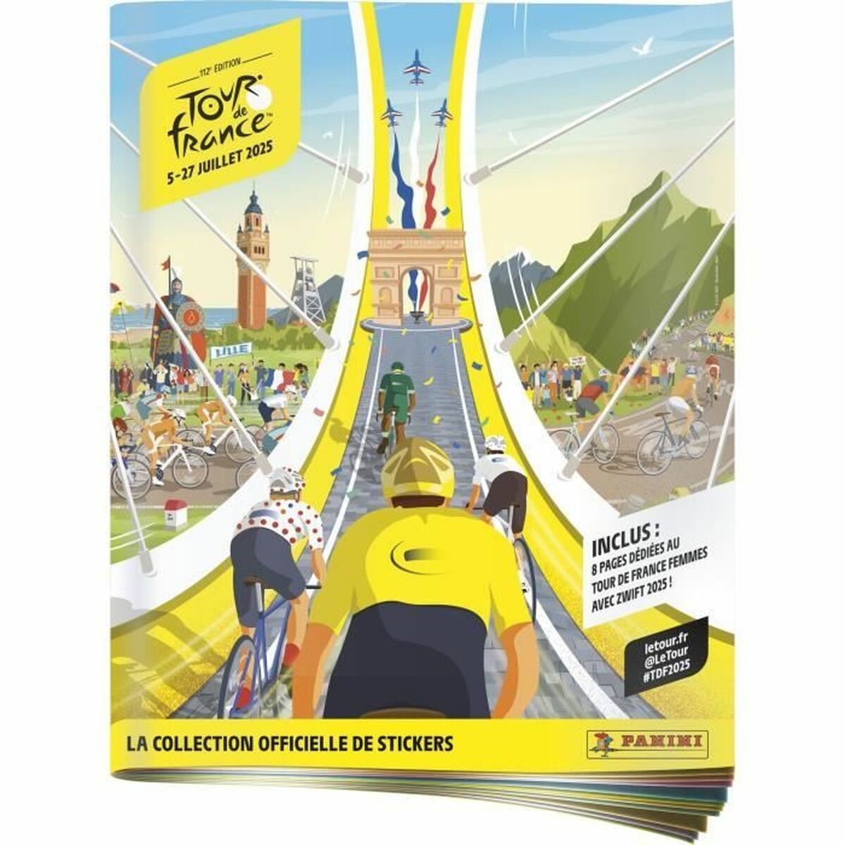 Klistermärkespaket Panini TOUR DE FRANCE 2025 - 3