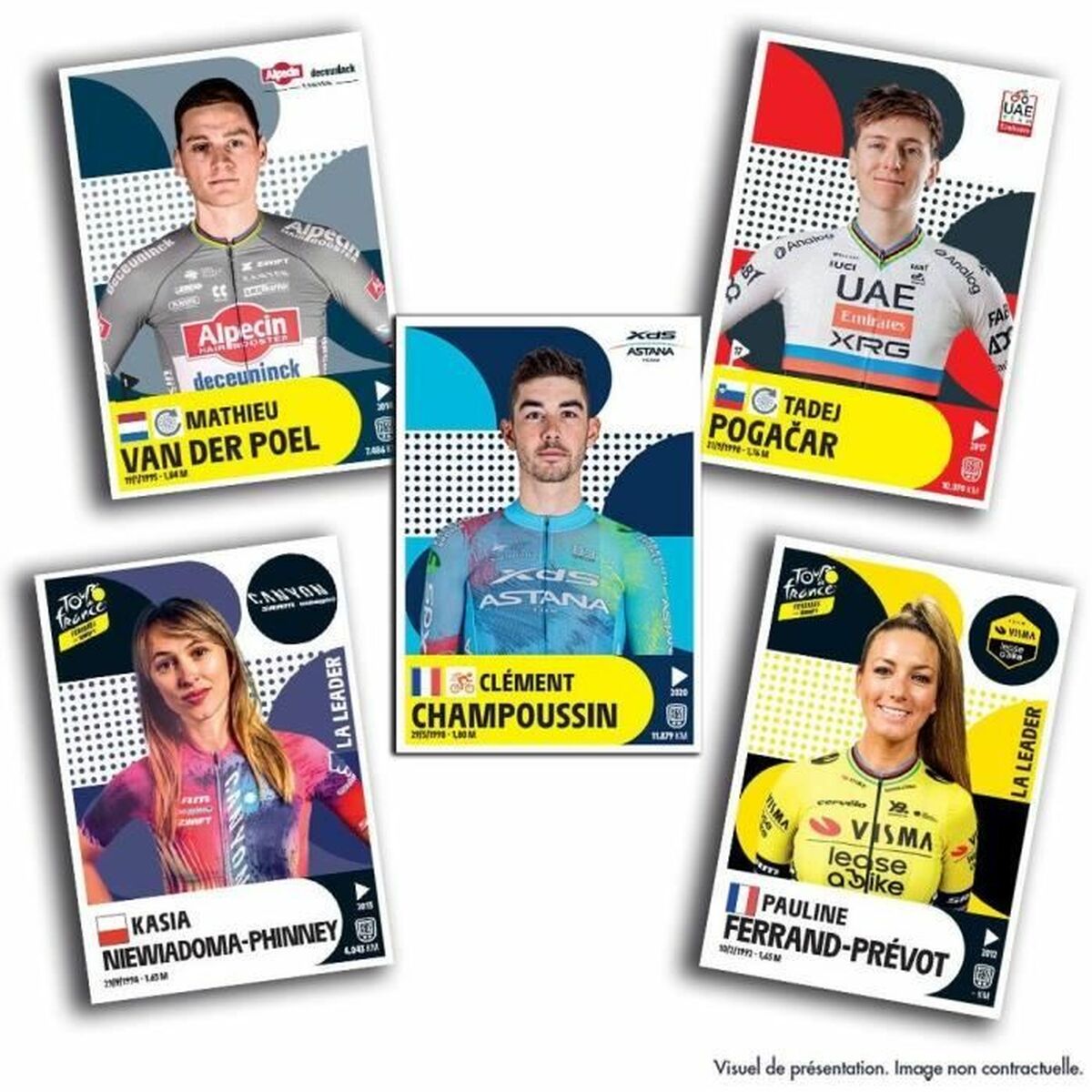 Klistermärkespaket Panini TOUR DE FRANCE 2025 - 2