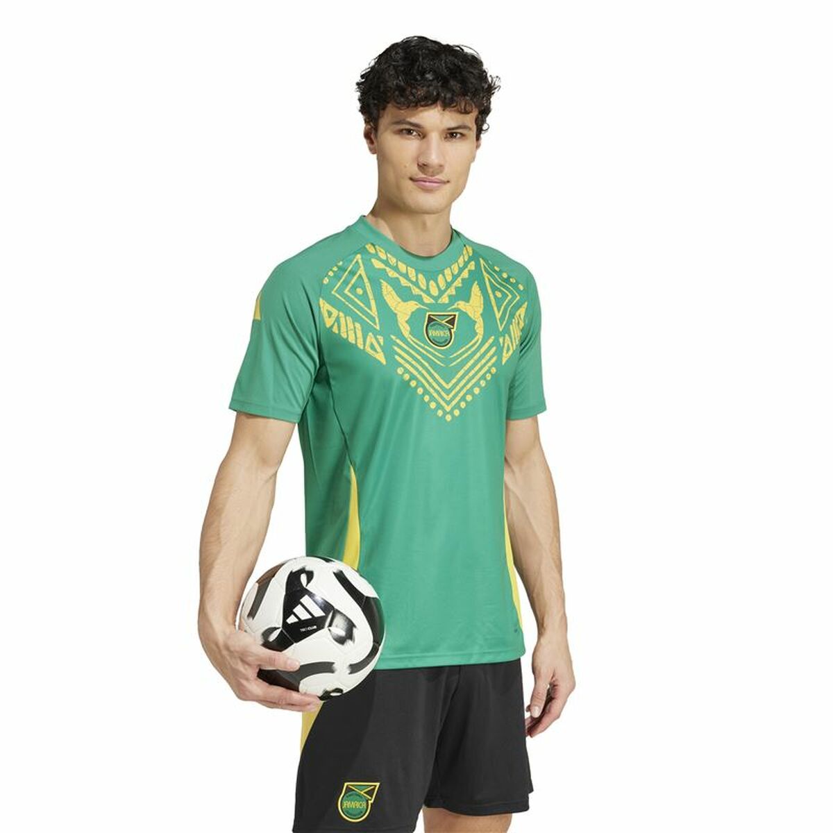 Fotbollströja Adidas Jamaica 2024 Pre Match Grön - 3