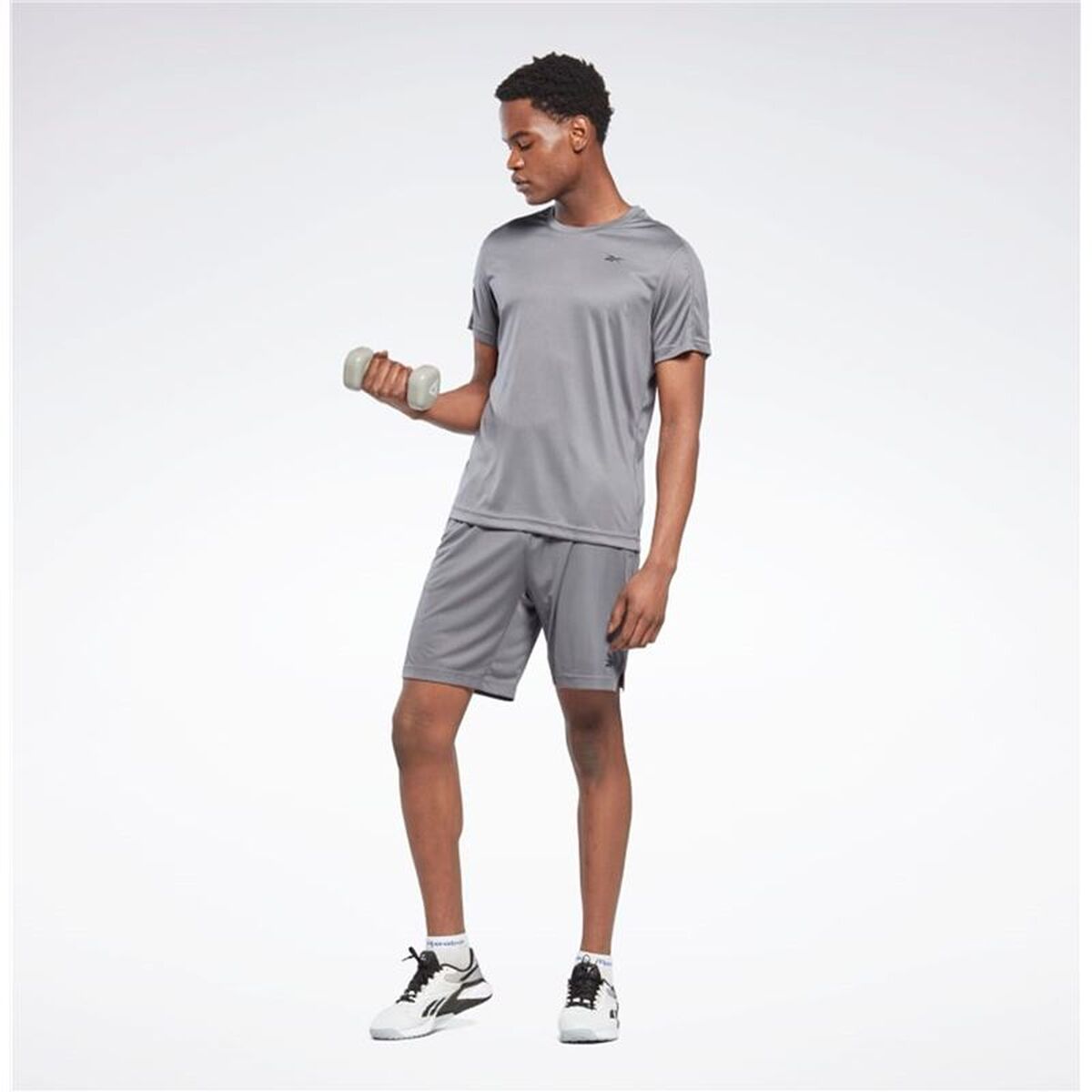 Träningsshorts Reebok Comm Grå - 4