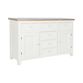 Skänk DKD Home Decor Beige Naturell Paulowniaträ 122 x 40 x 77 cm