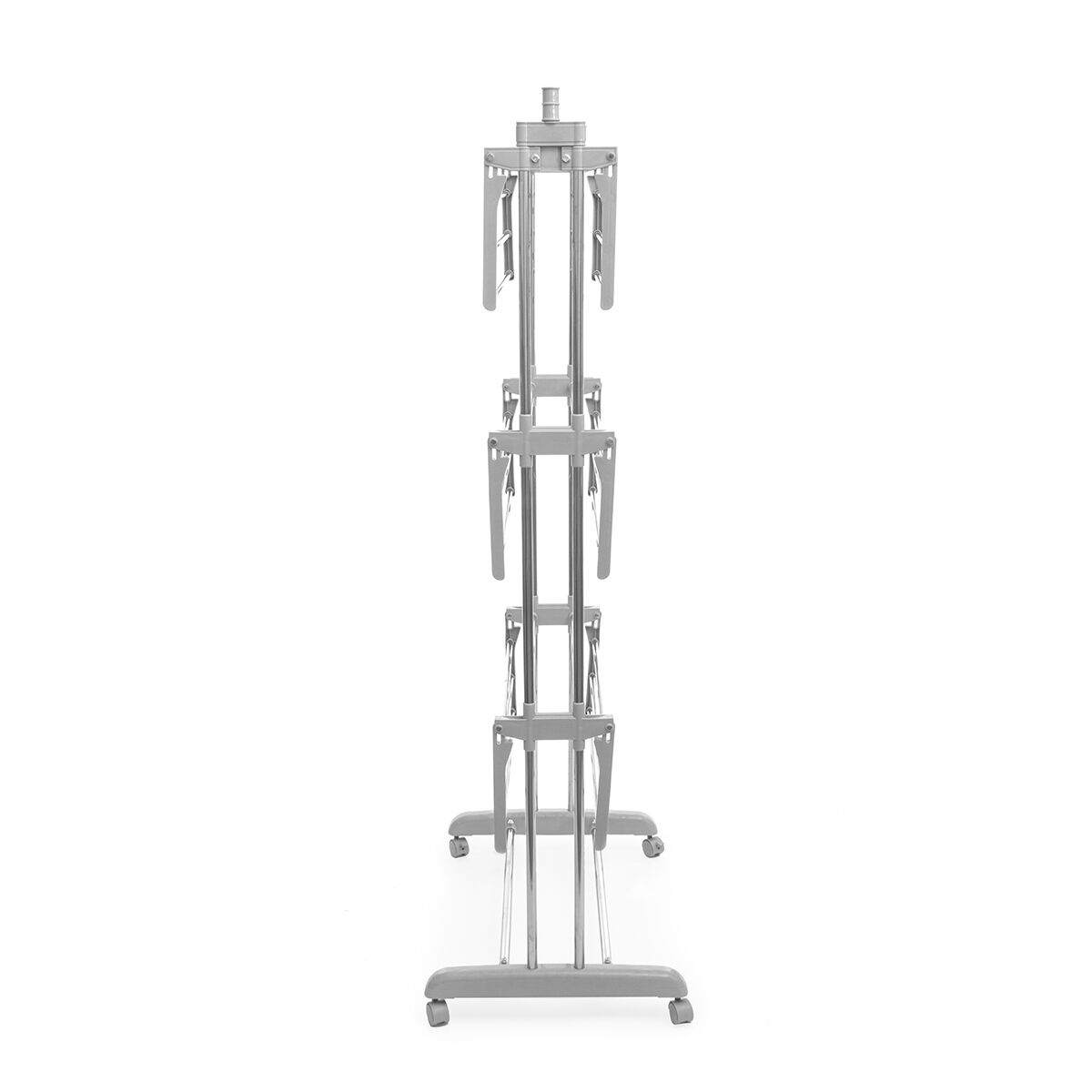Vertikalt hopfällbart torkställ med hjul Folver InnovaGoods   24 Stänger Metall (Renoverade B) - 7
