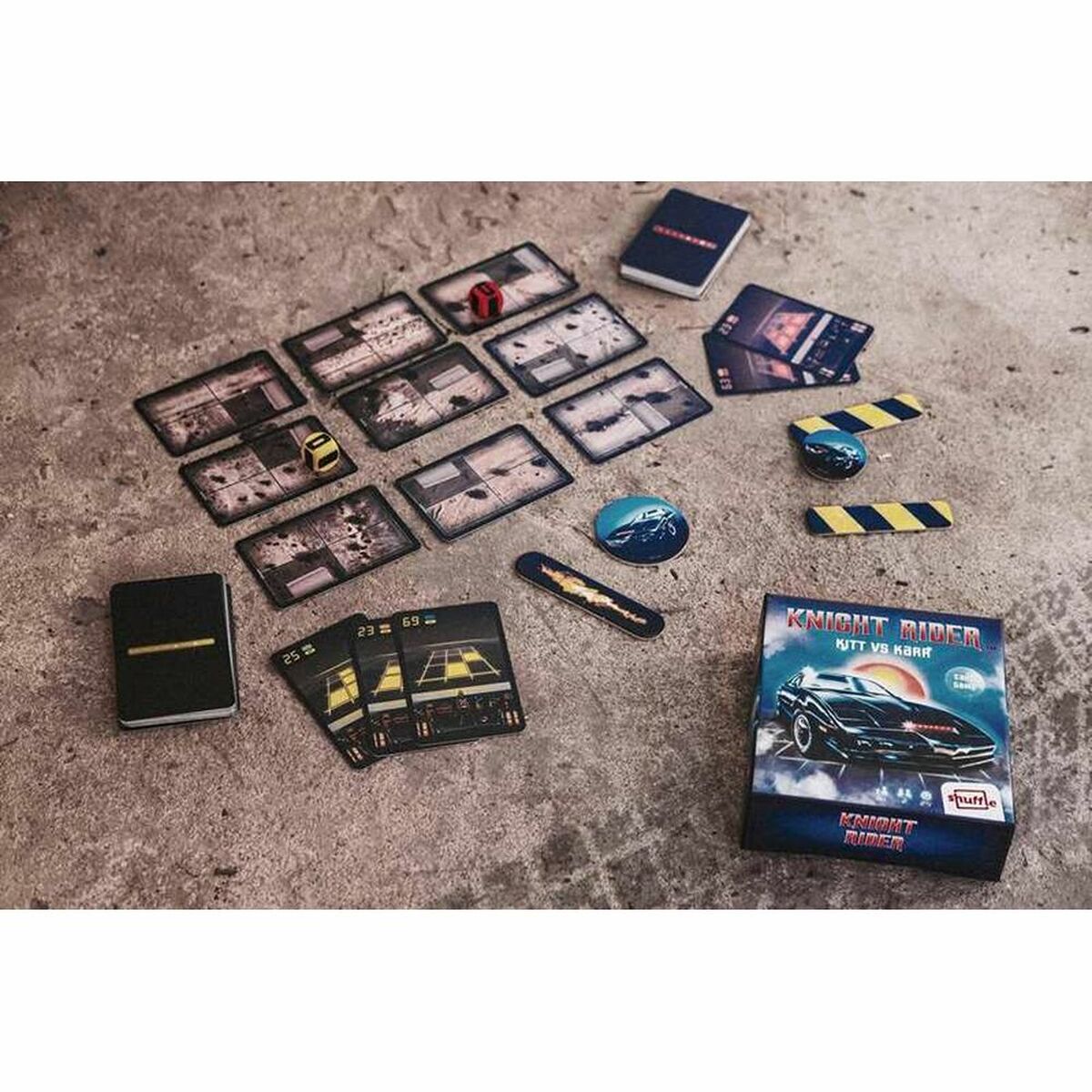 Kortspel Fournier Shuffle Knight Rider Retro Game - 3