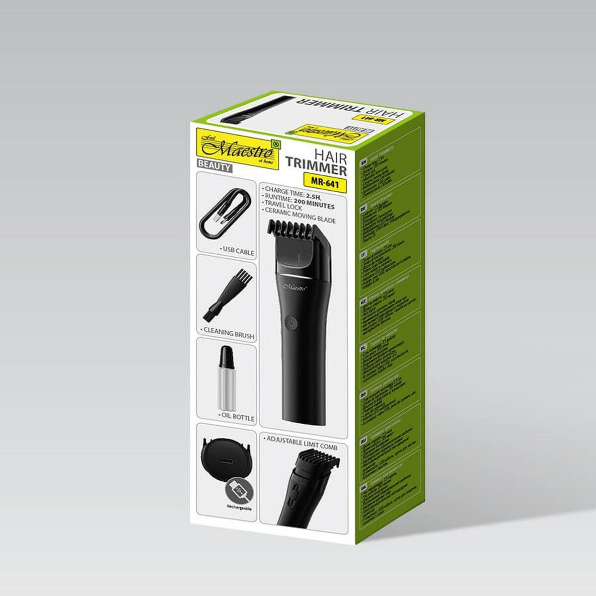 Hårtrimmer Feel Maestro MR-641 - 2