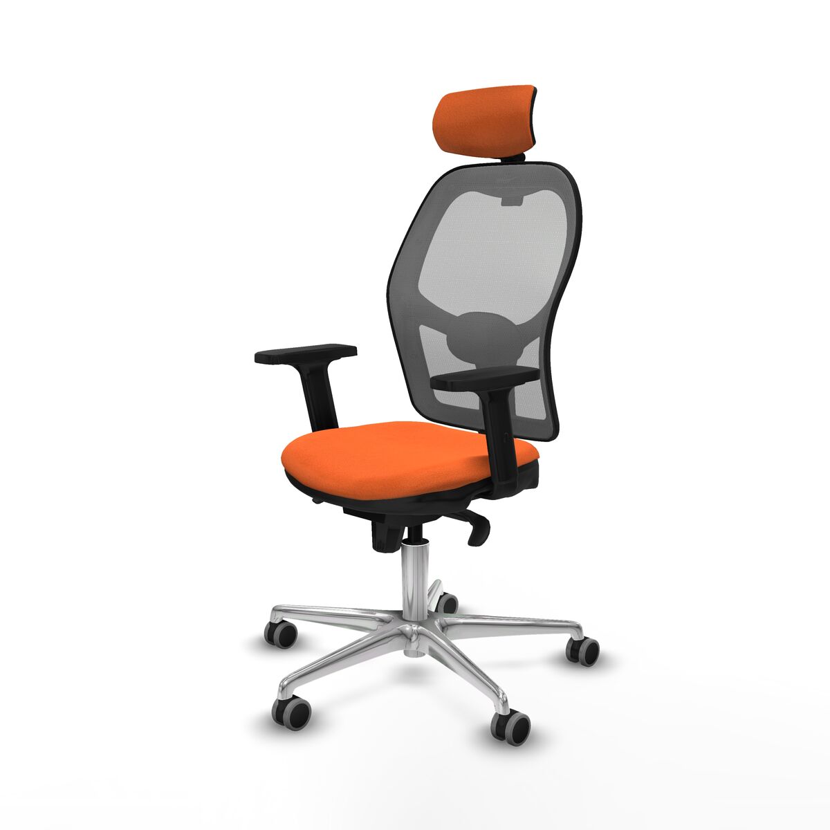 Kontorsstol med nackstöd Jorquera Piqueras y Crespo 2D086G2 Orange - 2