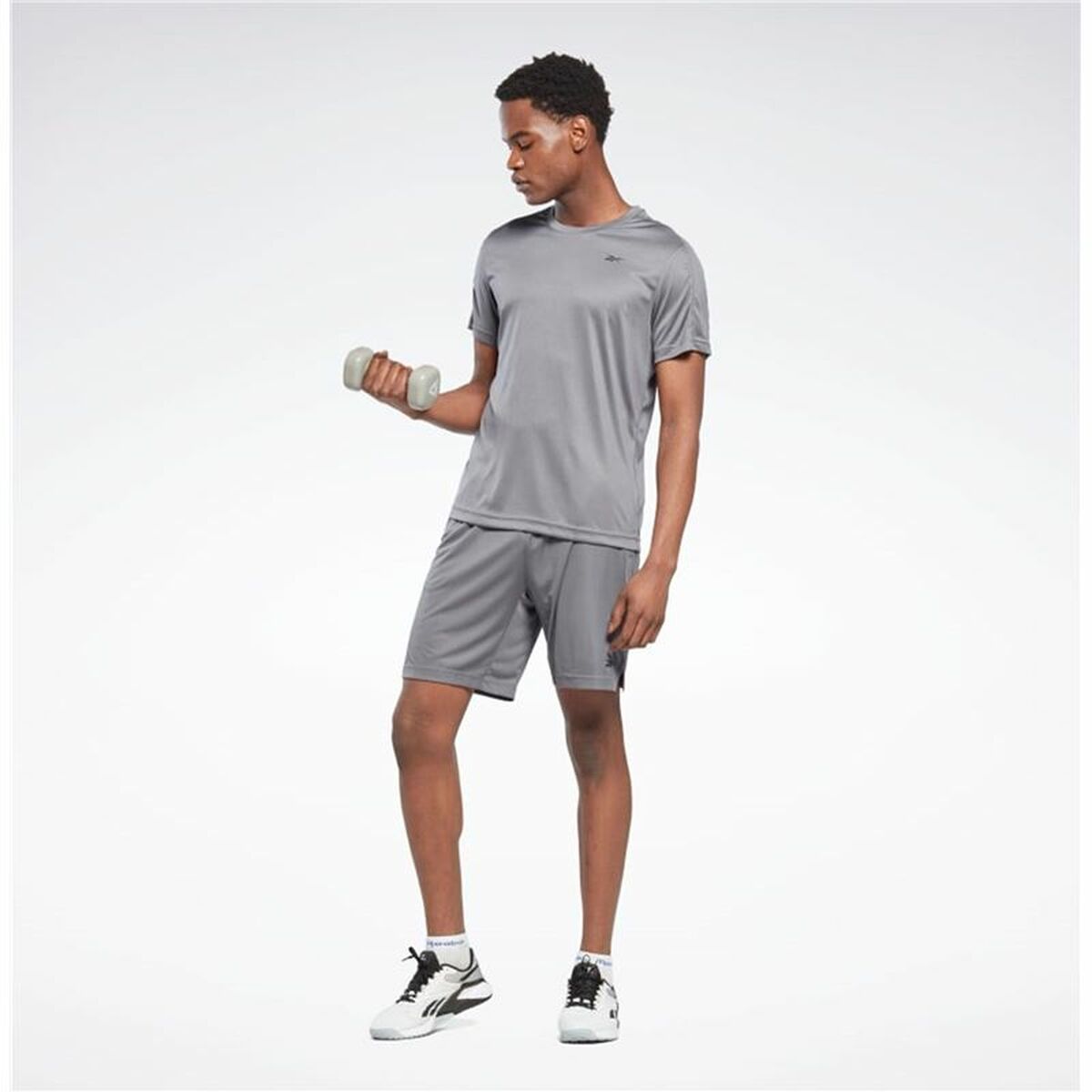 Träningsshorts Reebok Comm Grå - 2