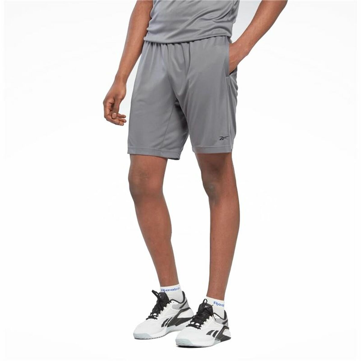 Träningsshorts Reebok Comm Grå