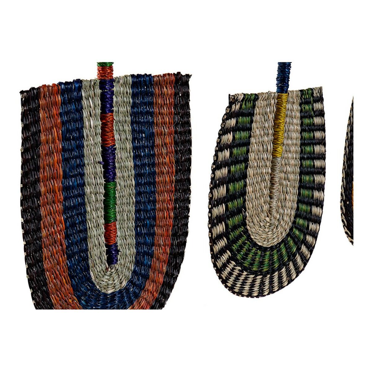 Väggdekoration DKD Home Decor Multicolour Orientalisk 46 x 1 x 26 cm (4 Delar) - 6