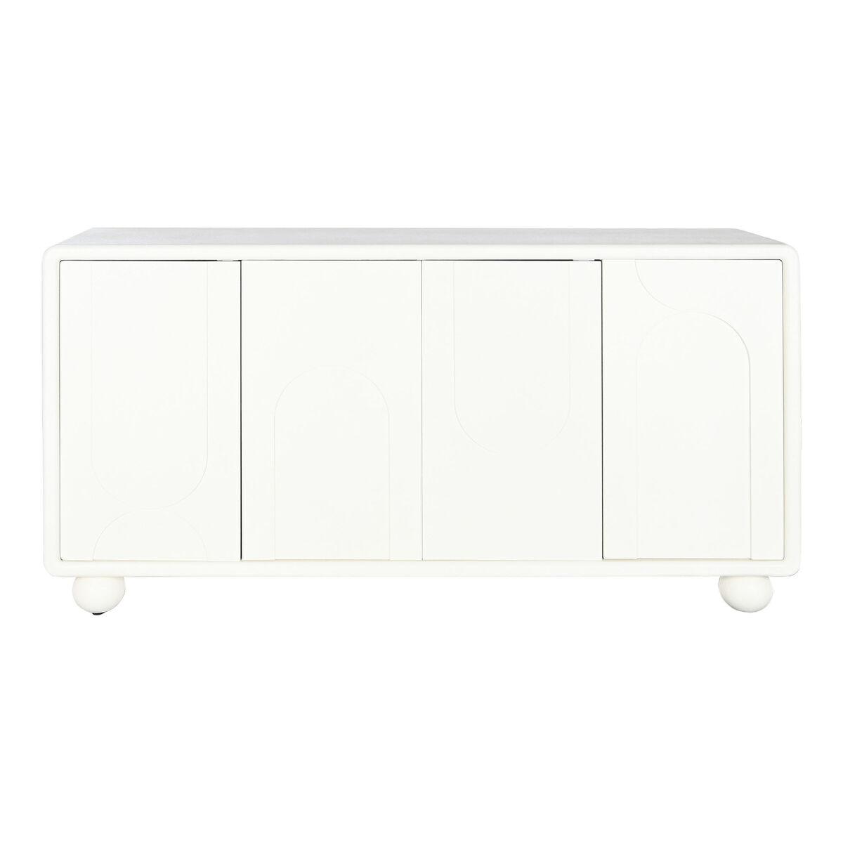 Skänk DKD Home Decor Vit Trä MDF 160 x 37 x 85 cm - 3