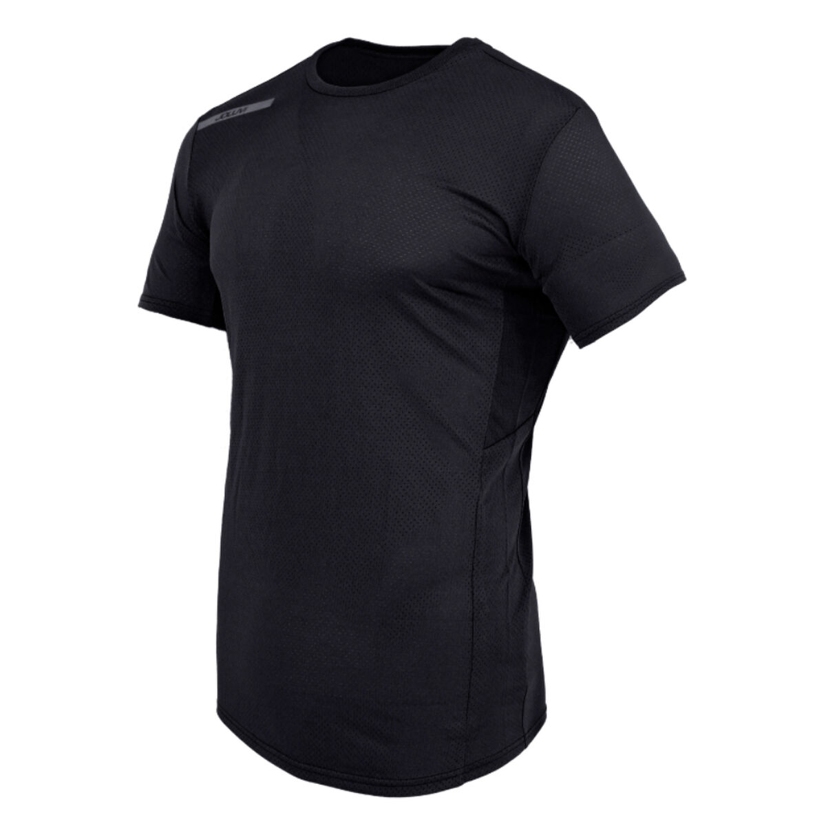 T-shirt med kortärm Herr Joluvi Athlet Svart