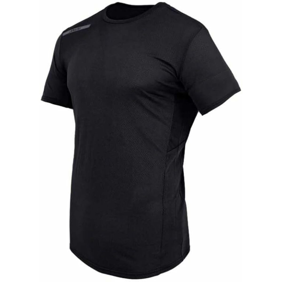 T-shirt med kortärm Herr Joluvi Athlet Svart - 2