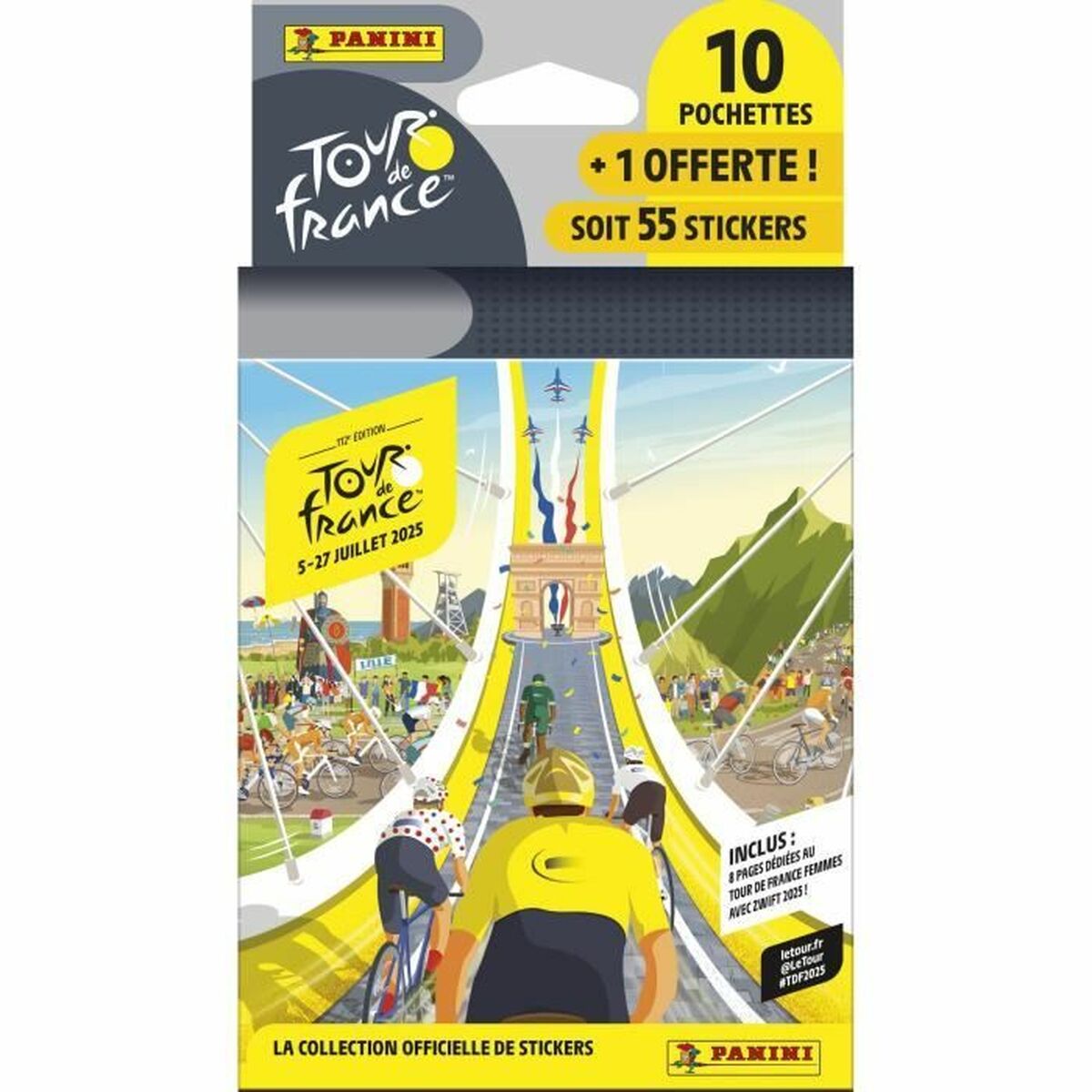 Klistermärkespaket Panini TOUR DE FRANCE 2025