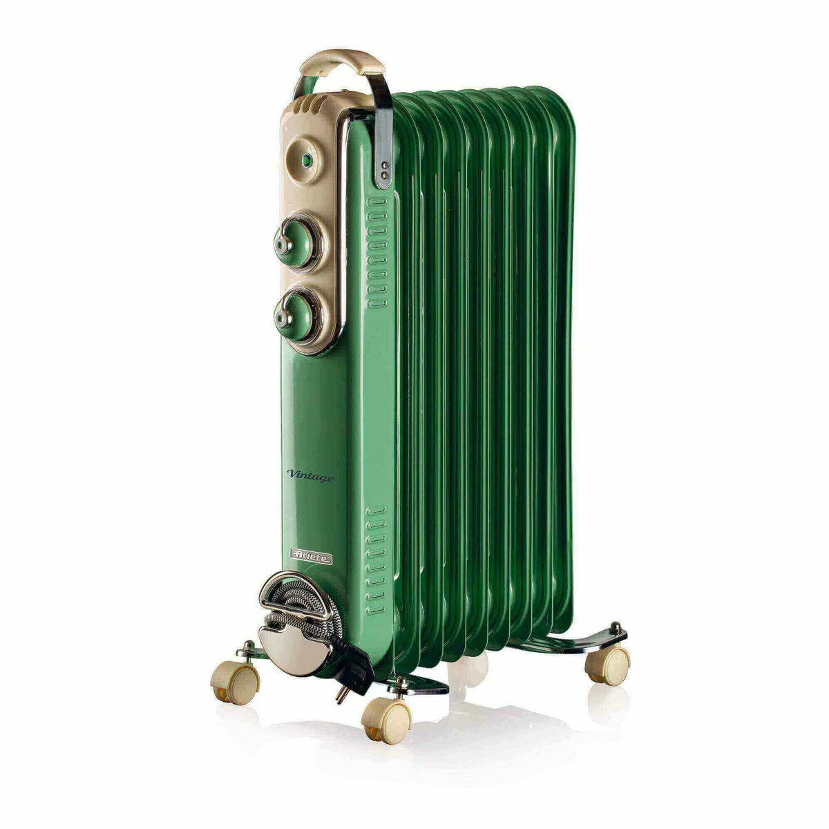 Oljeelement (9 ribbor) Ariete 838/04 Grön 2000 W