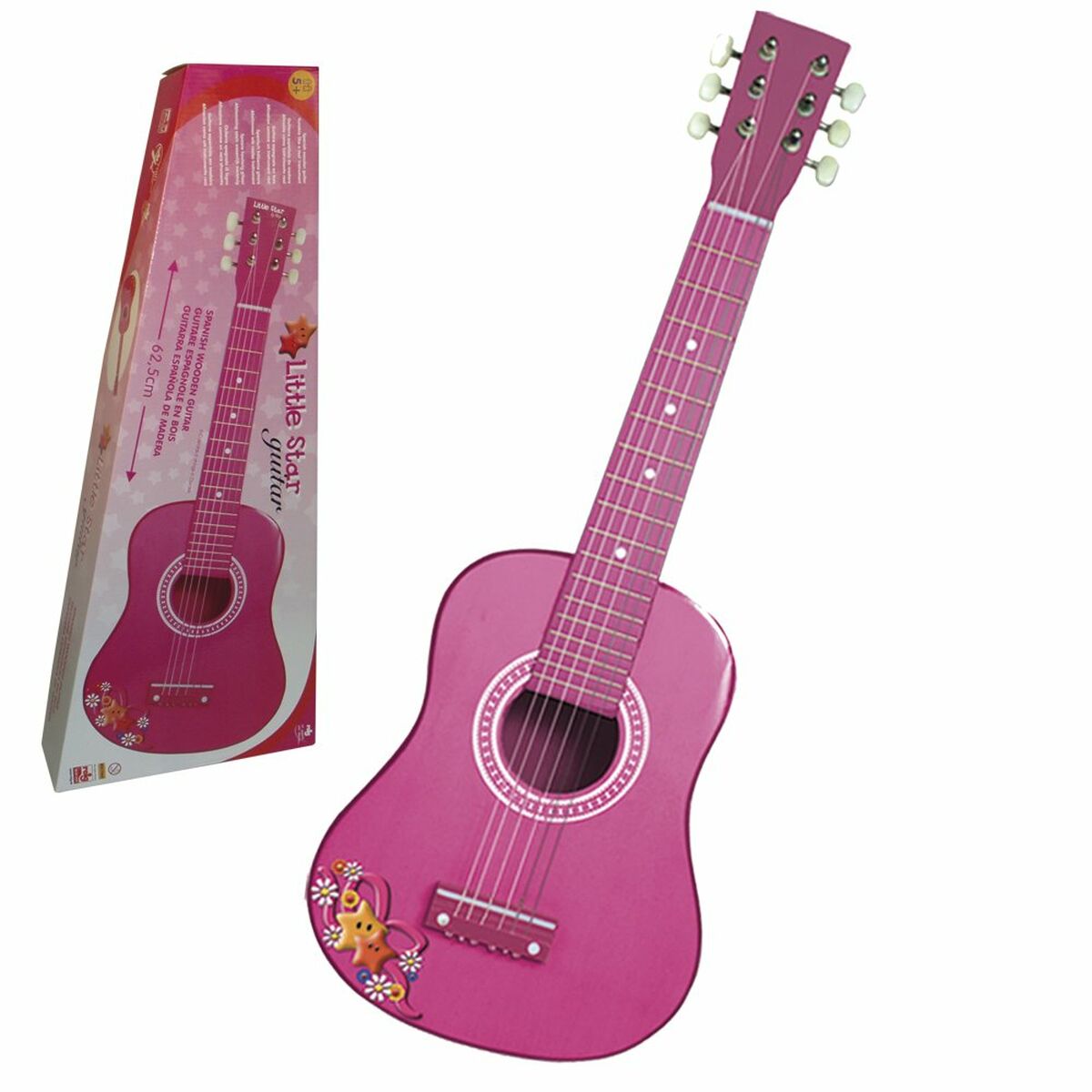 Gitarr för barn Reig Rosa - 7