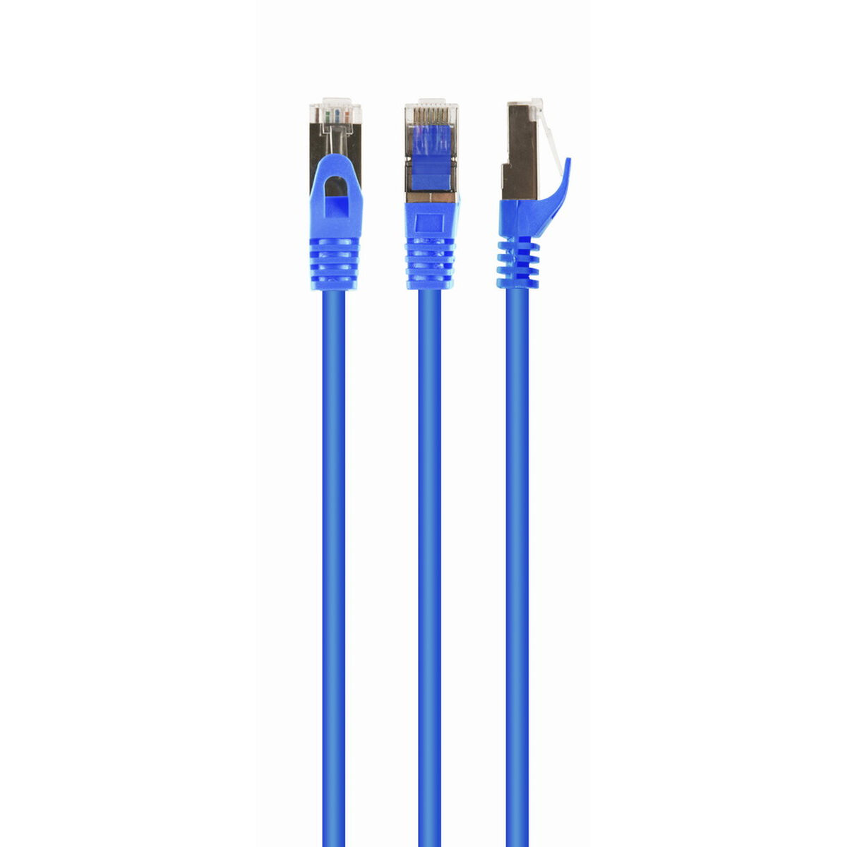 Nätkabel FTP Styv Kategori 6 GEMBIRD PP6A-LSZHCU-B-10M 10 m Blå - 2